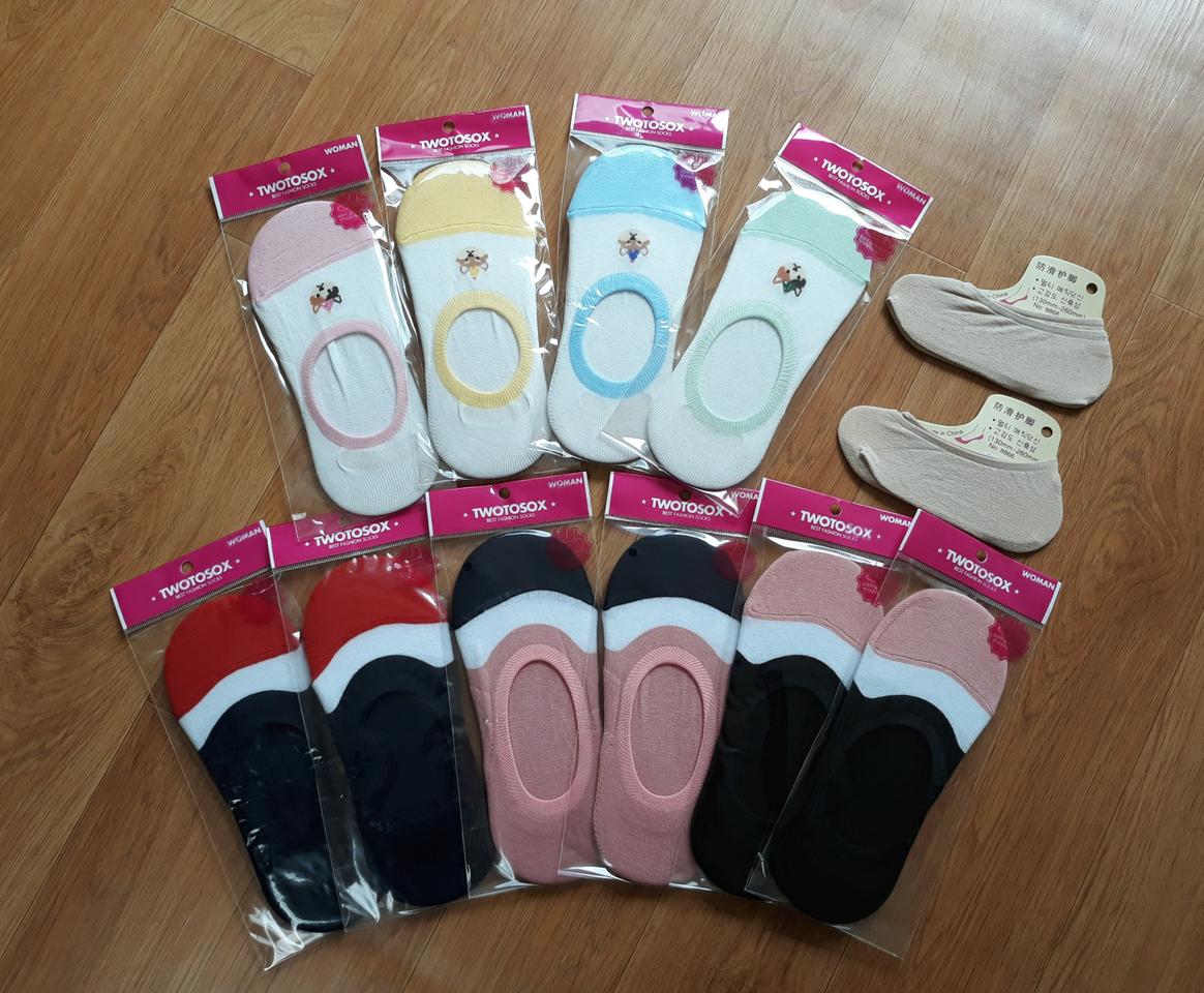 국산 면덧신(페이크삭스) 12켤레