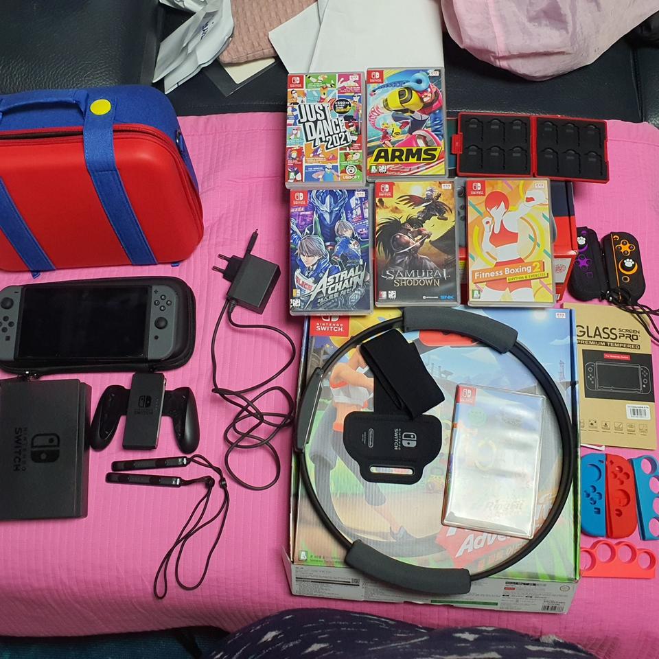 닌텐도 스위치 풀세트 팝니다 교신가능!