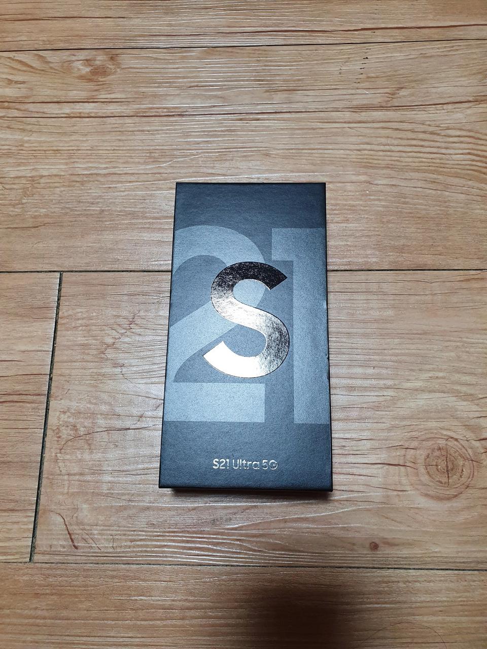 자급제 갤럭시 s21 울트라 팬텀 블랙 미개봉 새제품