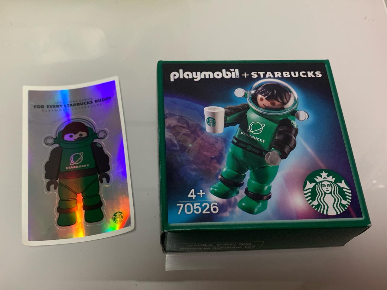 스타벅스 플레이 모빌 /우주인 레오 (미개봉)