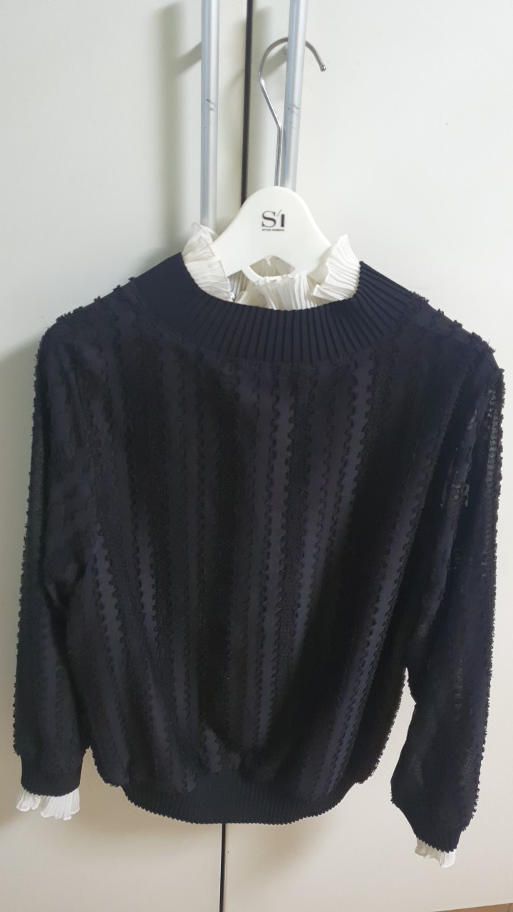 아니베에프 레이스블라우스