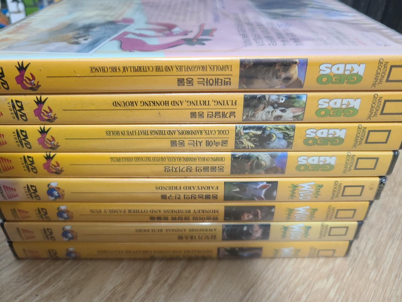 내셔널지오그래픽 지오키즈 동물 총8장