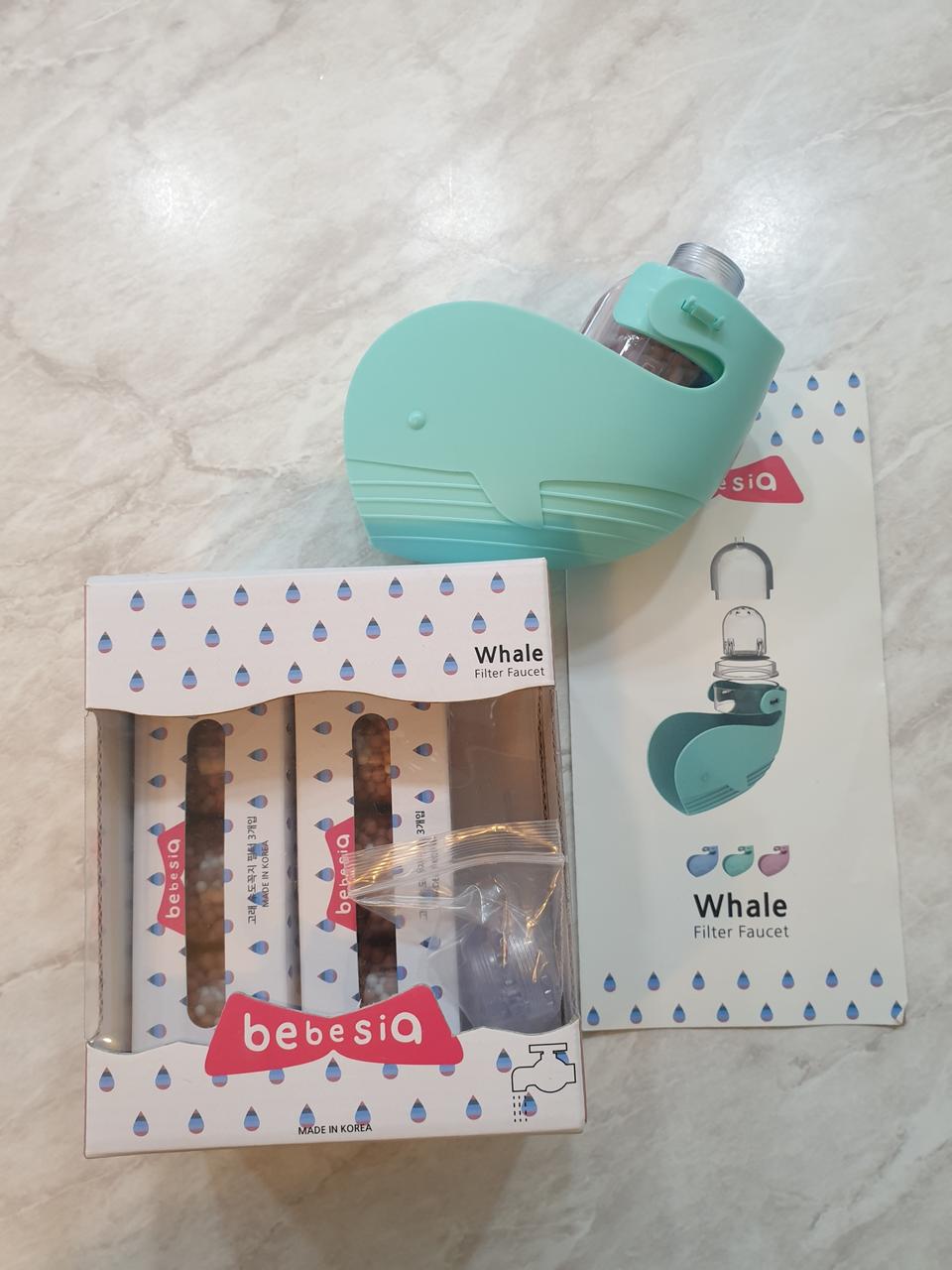 베베시아 돌고래수도꼭지(정수필터2세트포함)