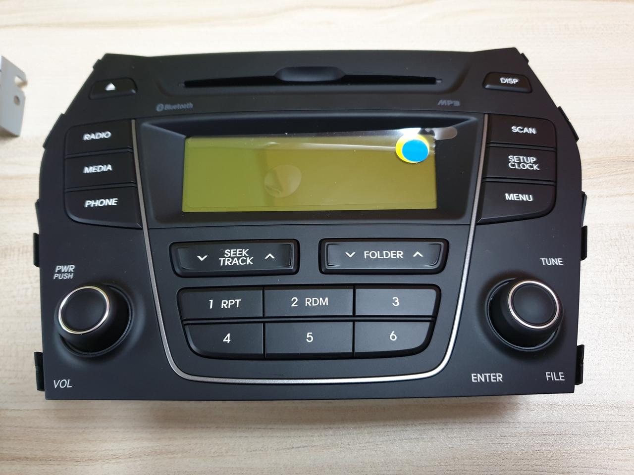 블루투스 카오디오 싼타페 2016 년 패널