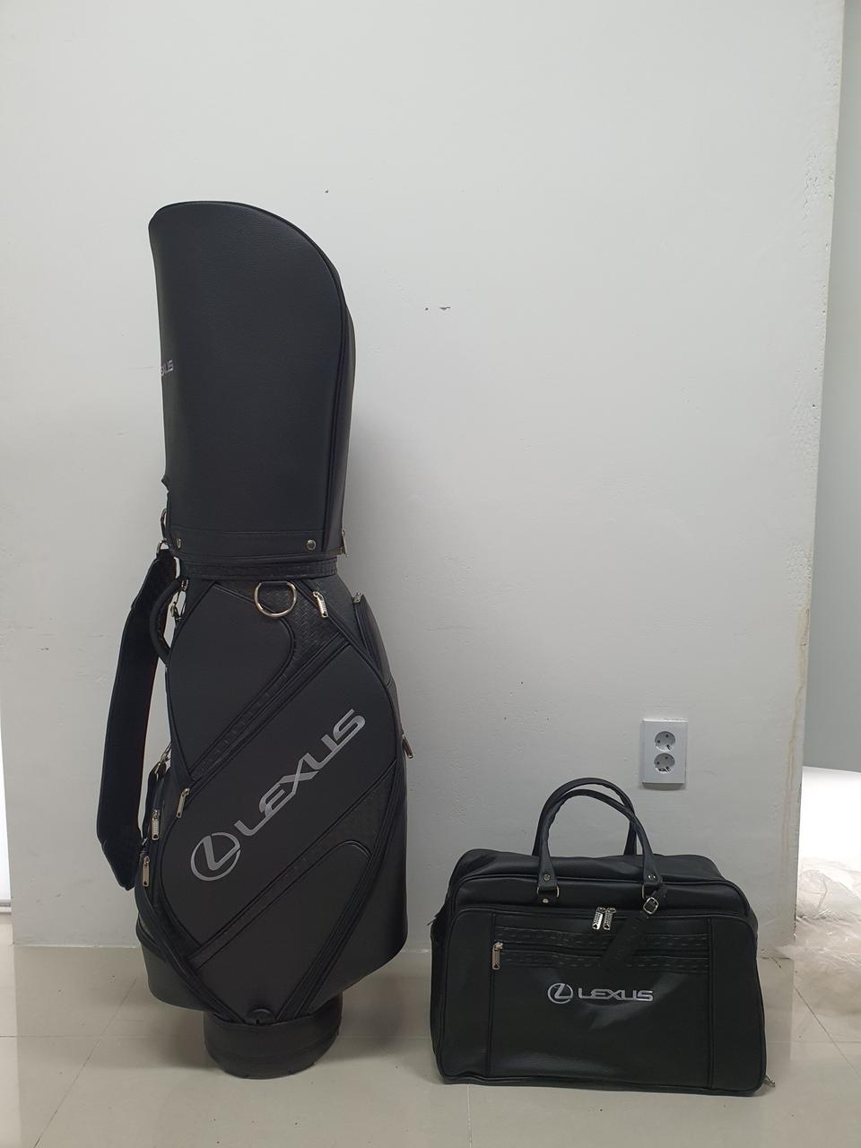 안전 렉서스 골프백 세트 새상품 판매 캐디백 보스톤백