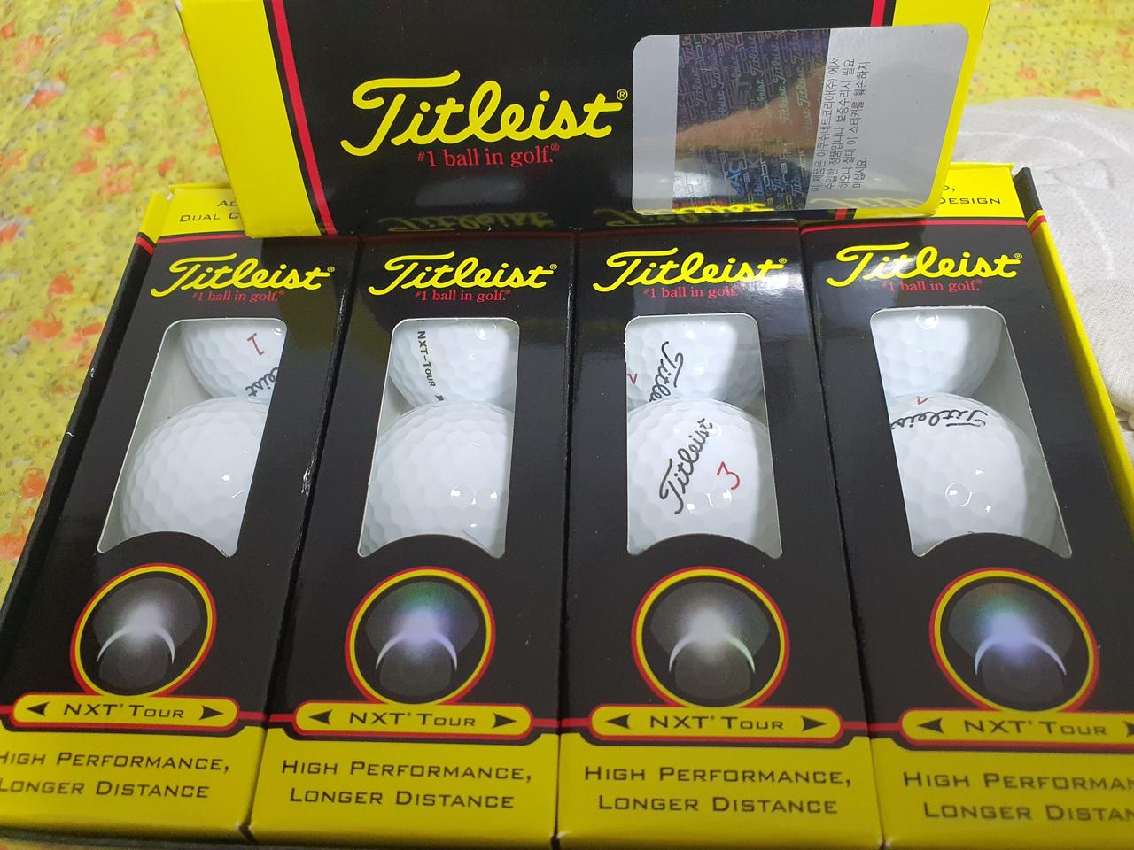 타이틀 리스트 골프공