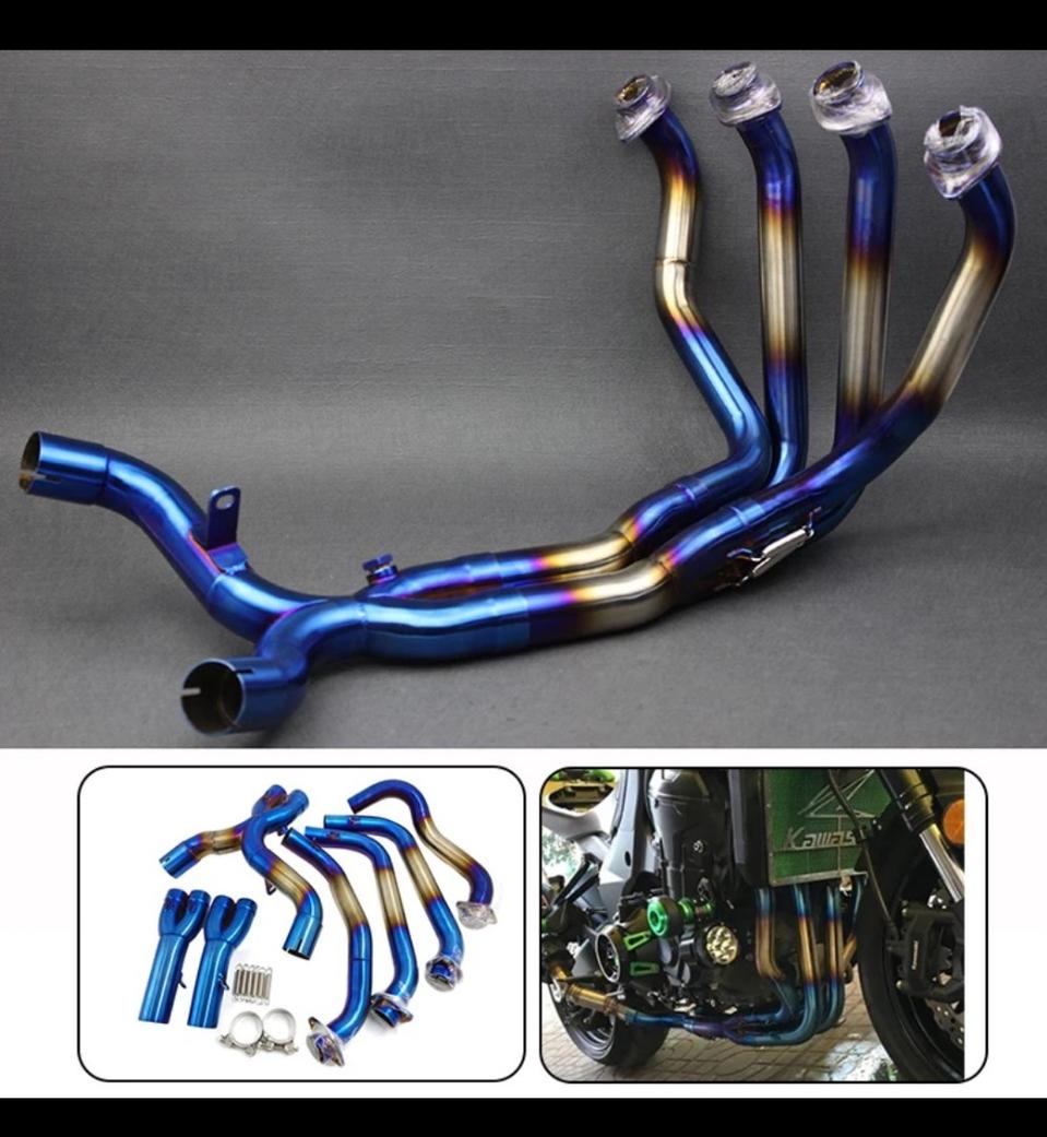 가와사키 z1000 티탄 배관