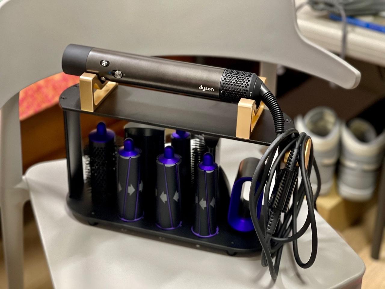 다이슨 에어랩 스타일러 컴플리트 블랙 퍼플 미개봉제품