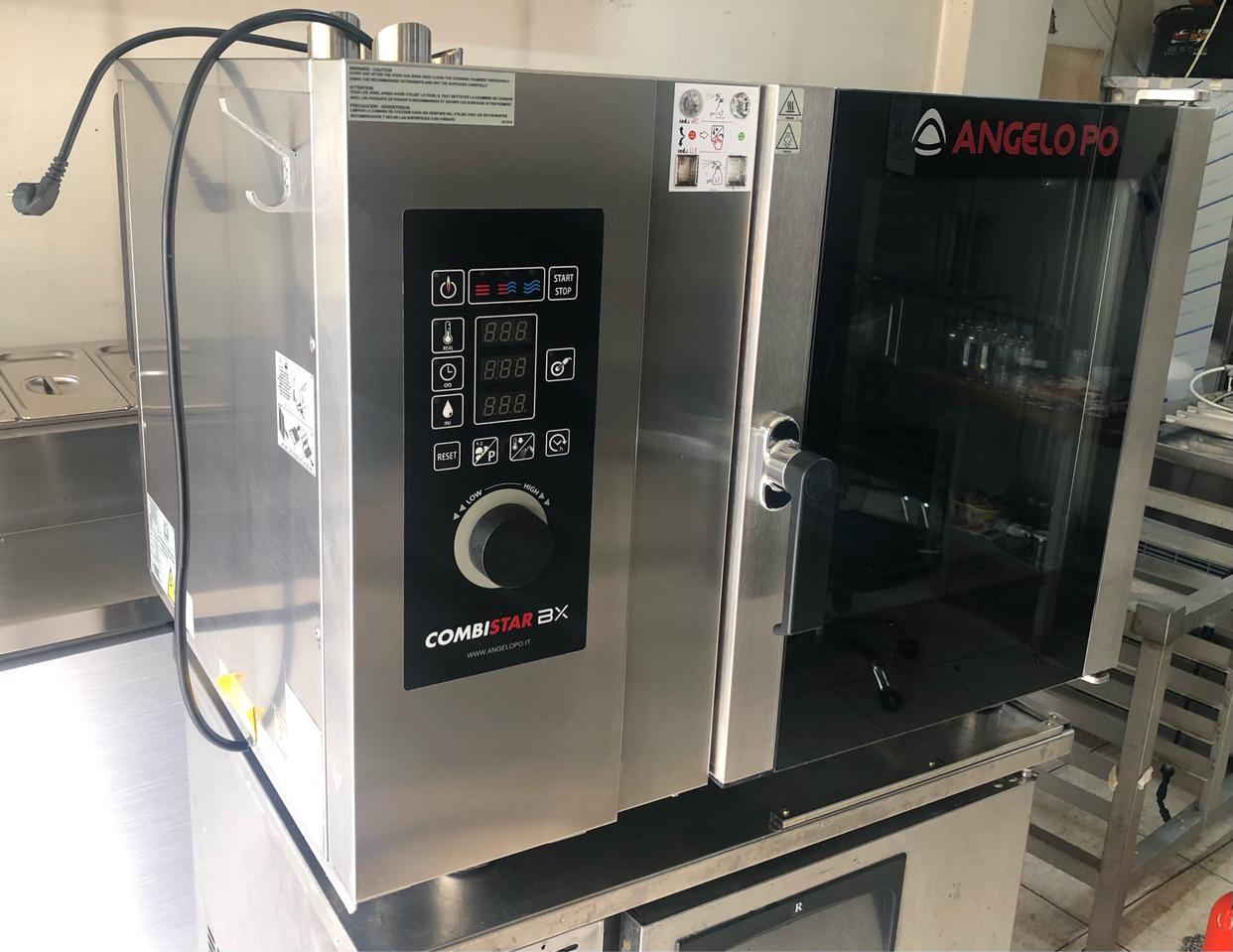 업소용콤비오븐컨벡션가스식안젤로포6단이태리오븐기