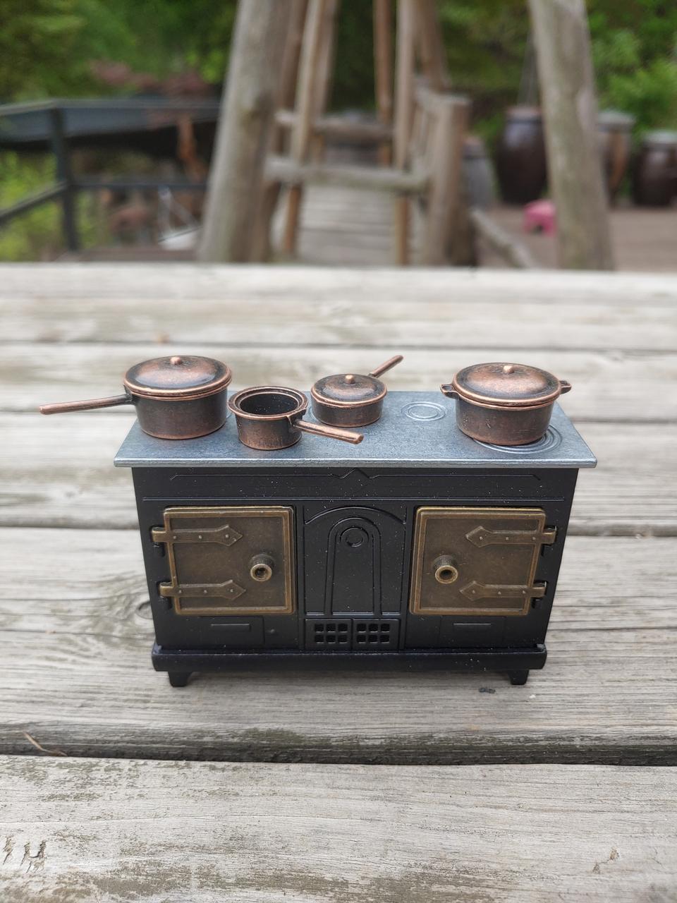 엔틱 오븐 미니어쳐