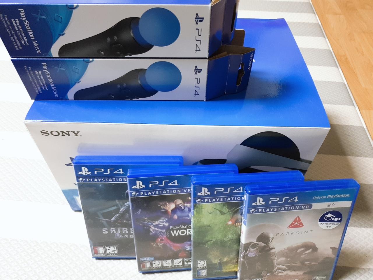 PSVR 3번셋 + 타이틀 4종