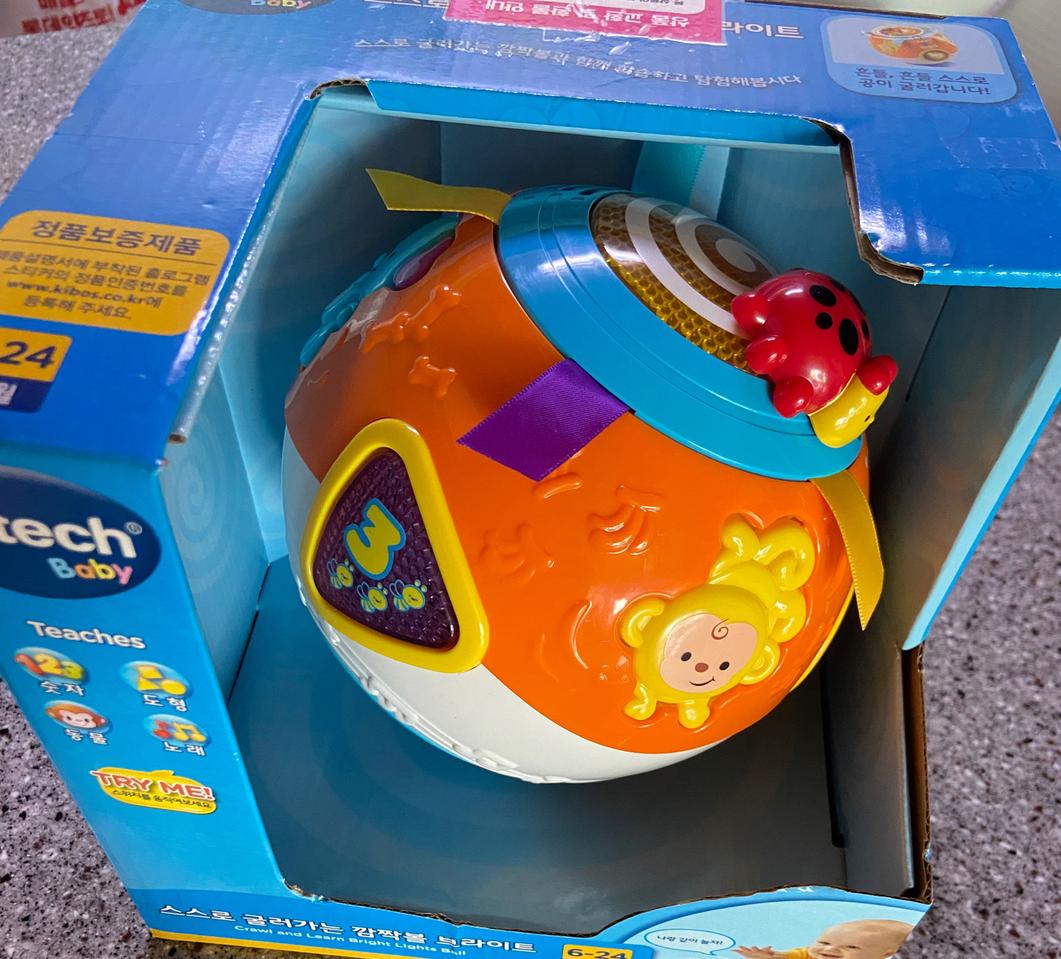 브이텍 깜짝볼 영어 새상품