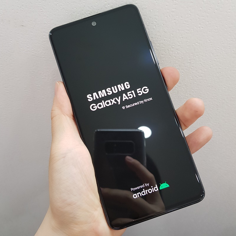 A516 갤럭시 A51 블랙 128GB S급 깨끗한 기기 AS 가능