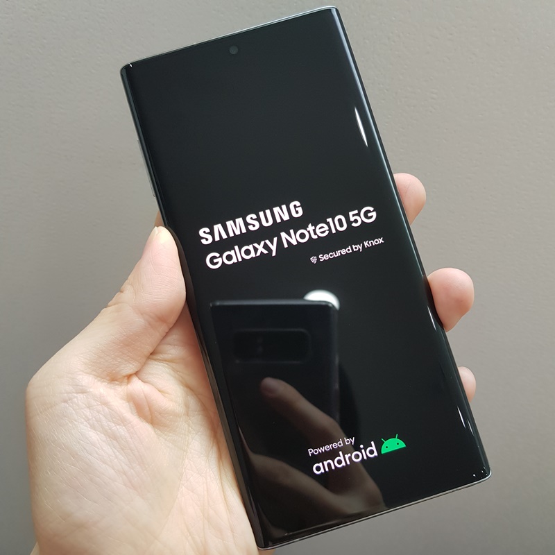 갤럭시 노트10 아우라글로우 256GB A급 깔끔한 기기