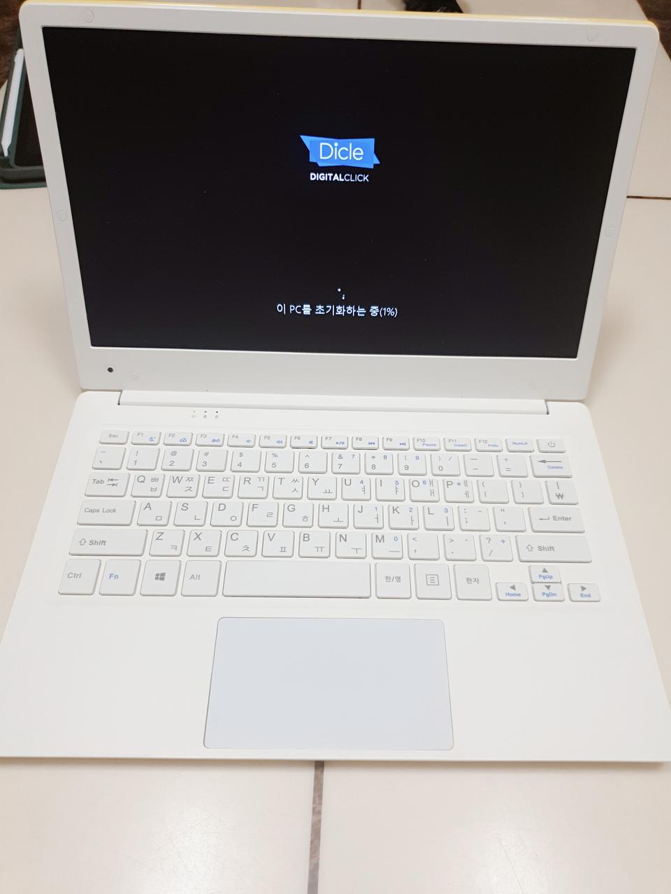 노트북 디클 클릭북 d11 팔아요!