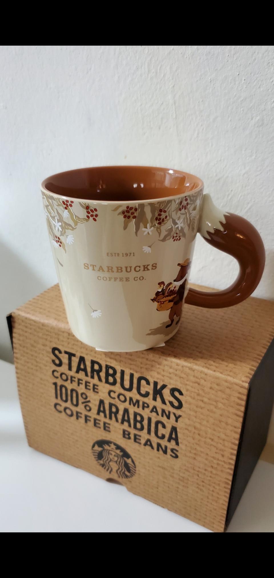 스타벅스 오텀 여우 머그 355ml