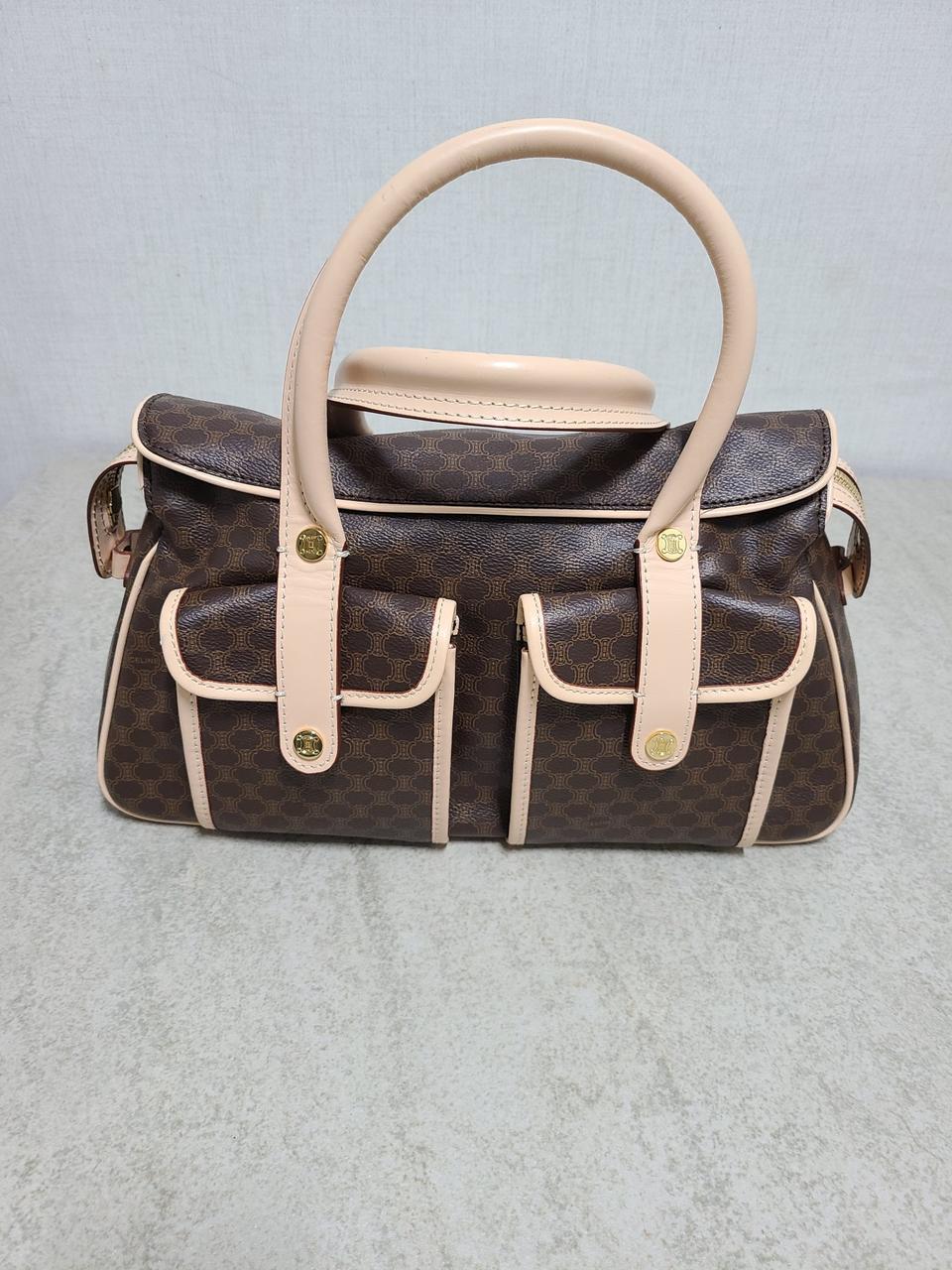 정품 CELINE 투포켓 블라종 토트백