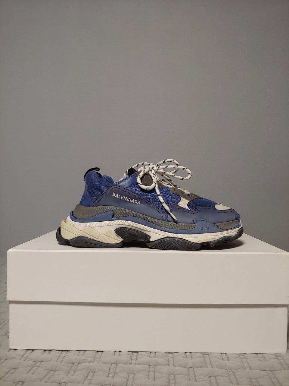 [43]발렌시아가 트리플s 뉴블루