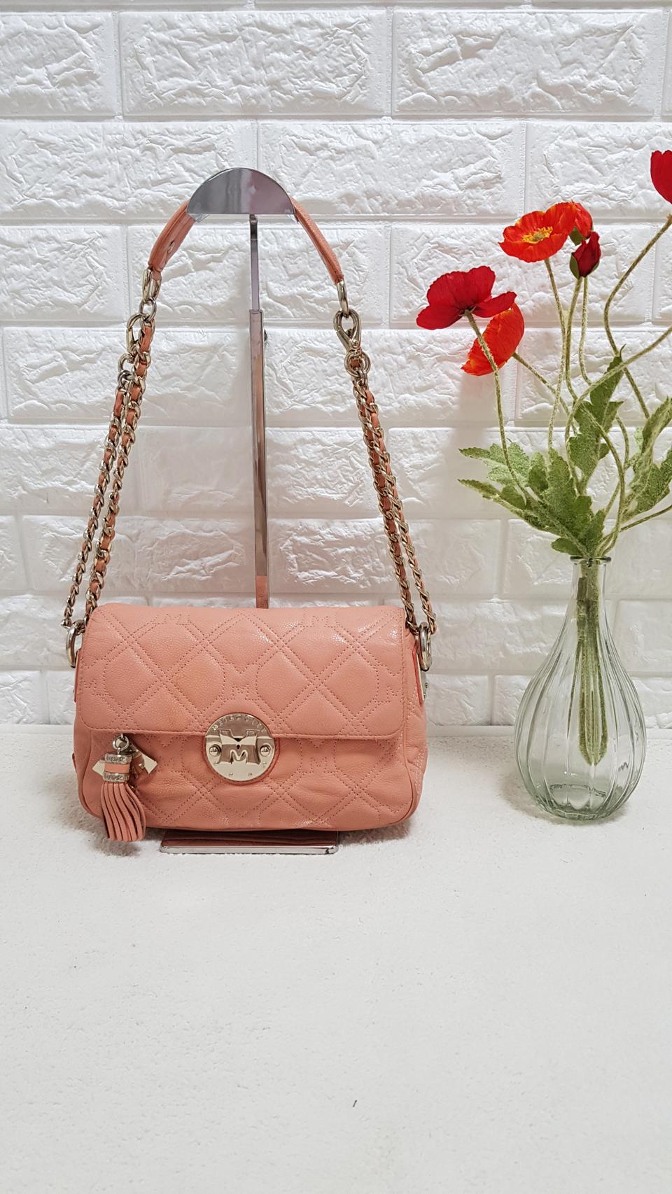 METROCITY 메트로시티 퀼팅가죽체인/ 크로스백/ 정품