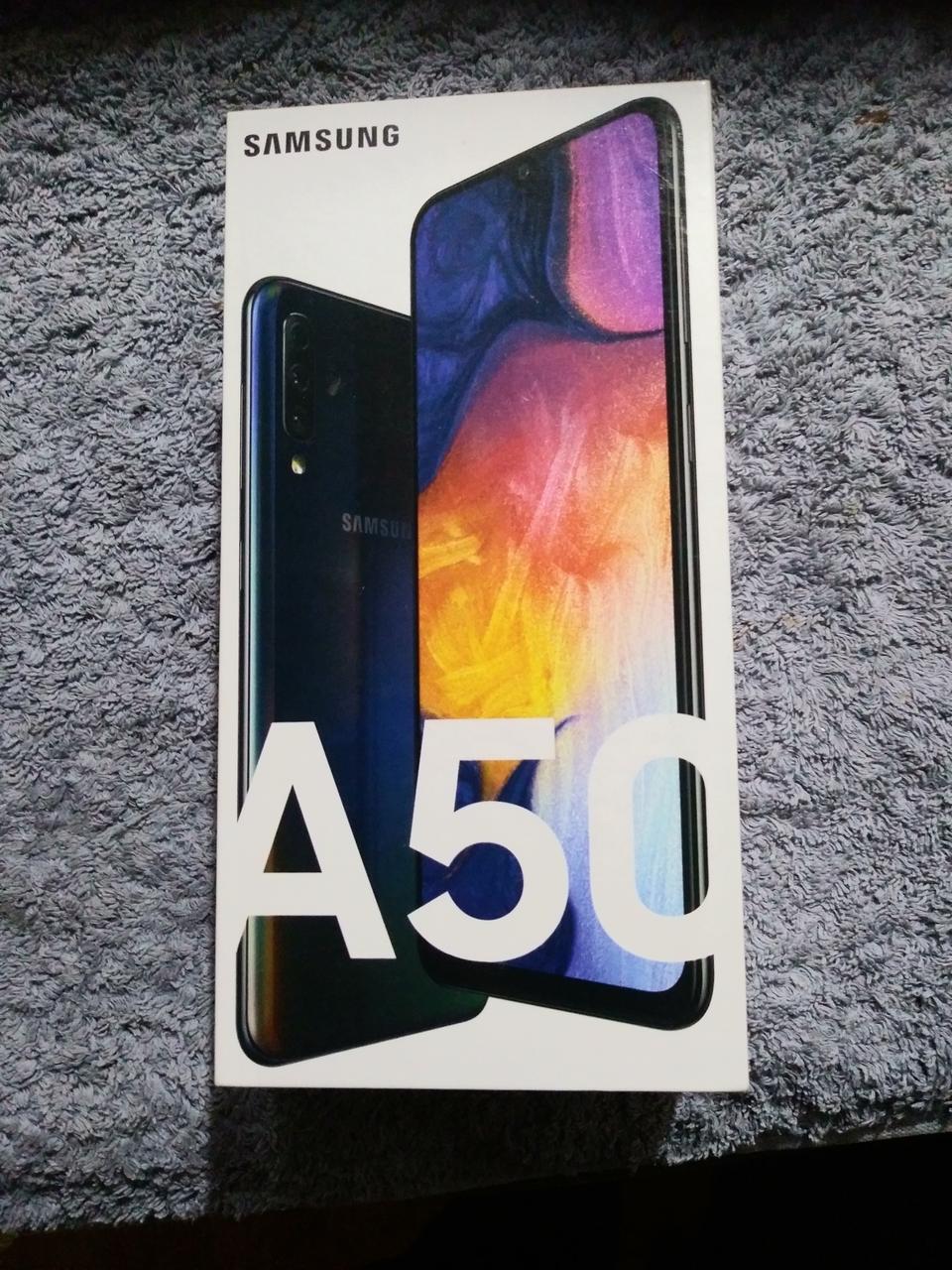 삼성갤럭시A50가개통새거풀박스LGU+ 블랙