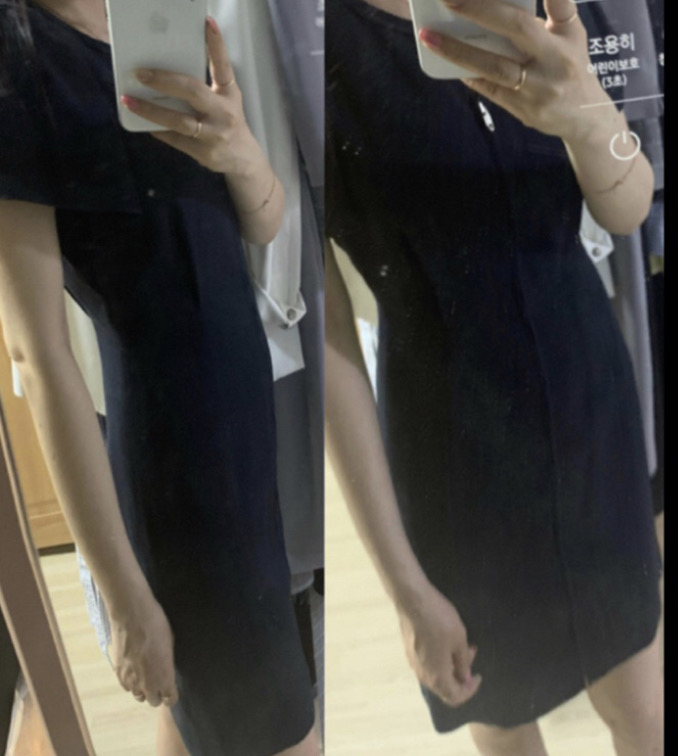 정품 듀엘 올블랙 원피스 1착후 드클 44-55 (신강구매)