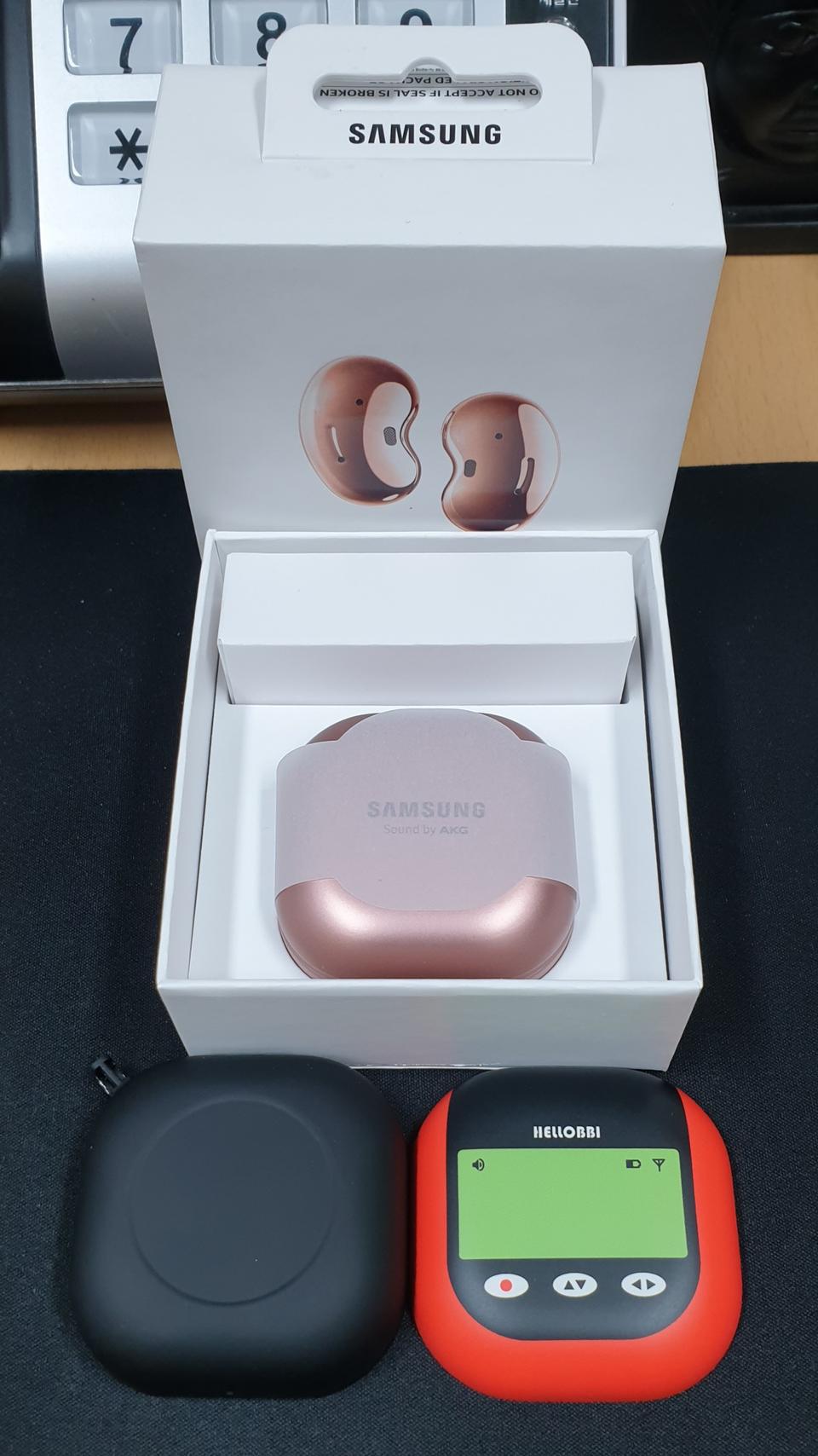 갤럭시 버즈 라이브 브론즈