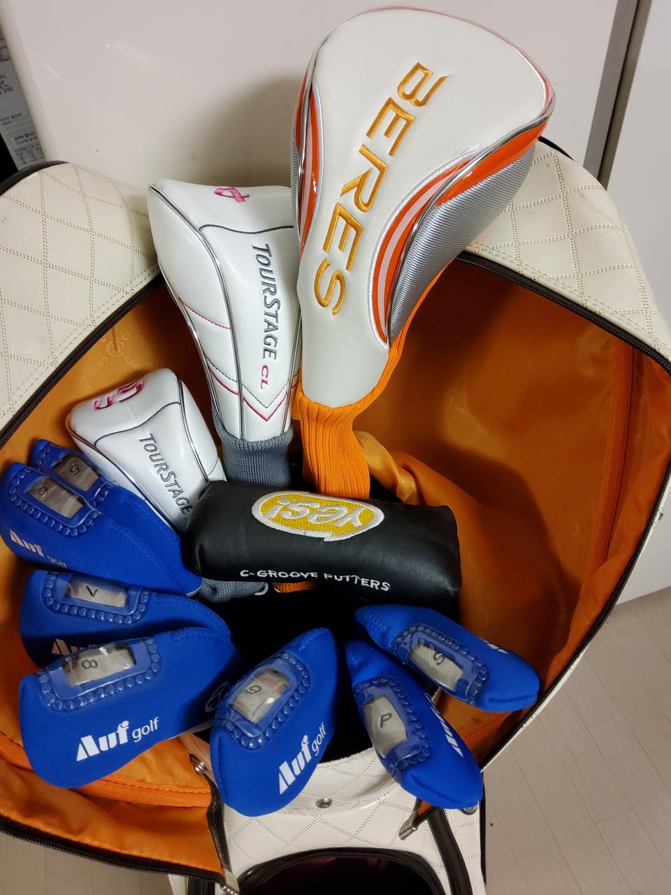 여성용 테일러메이드 야마하 조합 골프채 세트