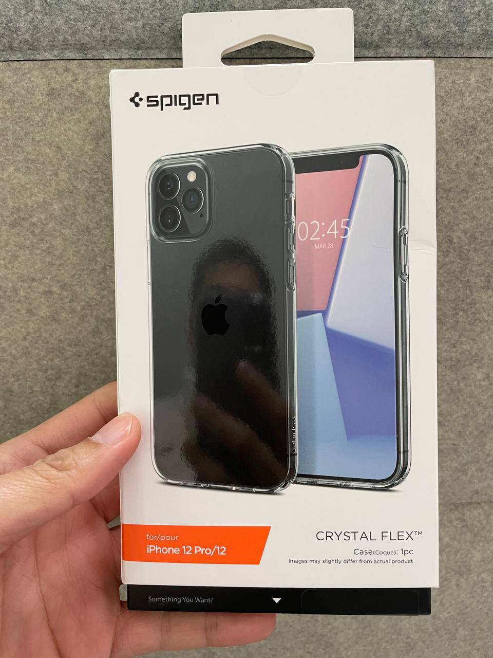 아이폰12, 12프로 케이스(슈피겐 크리스탈플렉스)