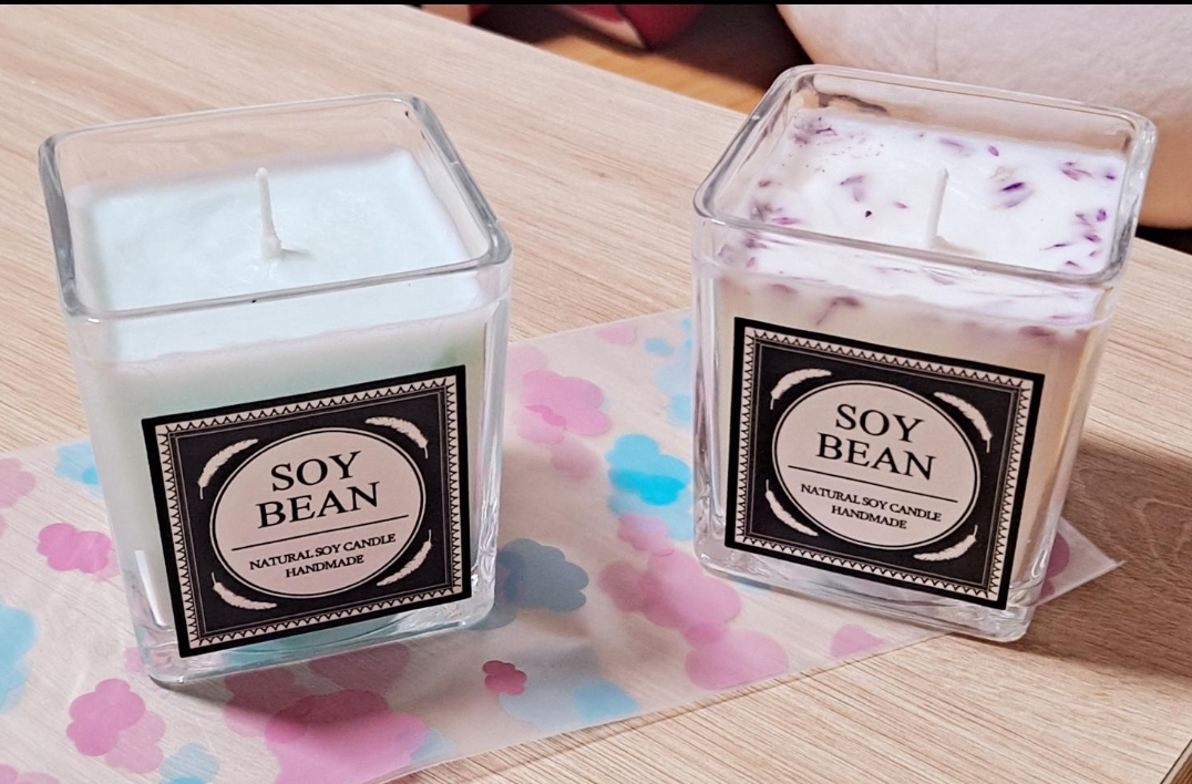 6가지향중 택1)천연소이캔들 2set