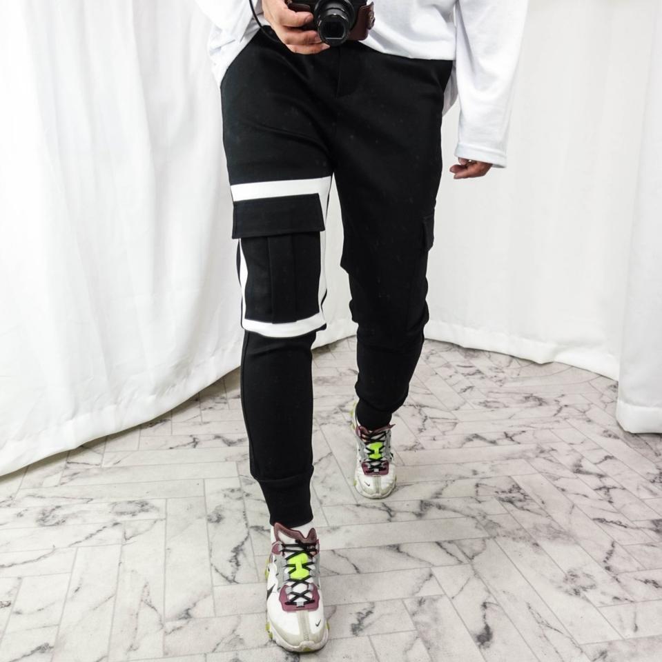 시원한소재 스티치 스판 밴딩 조거팬츠