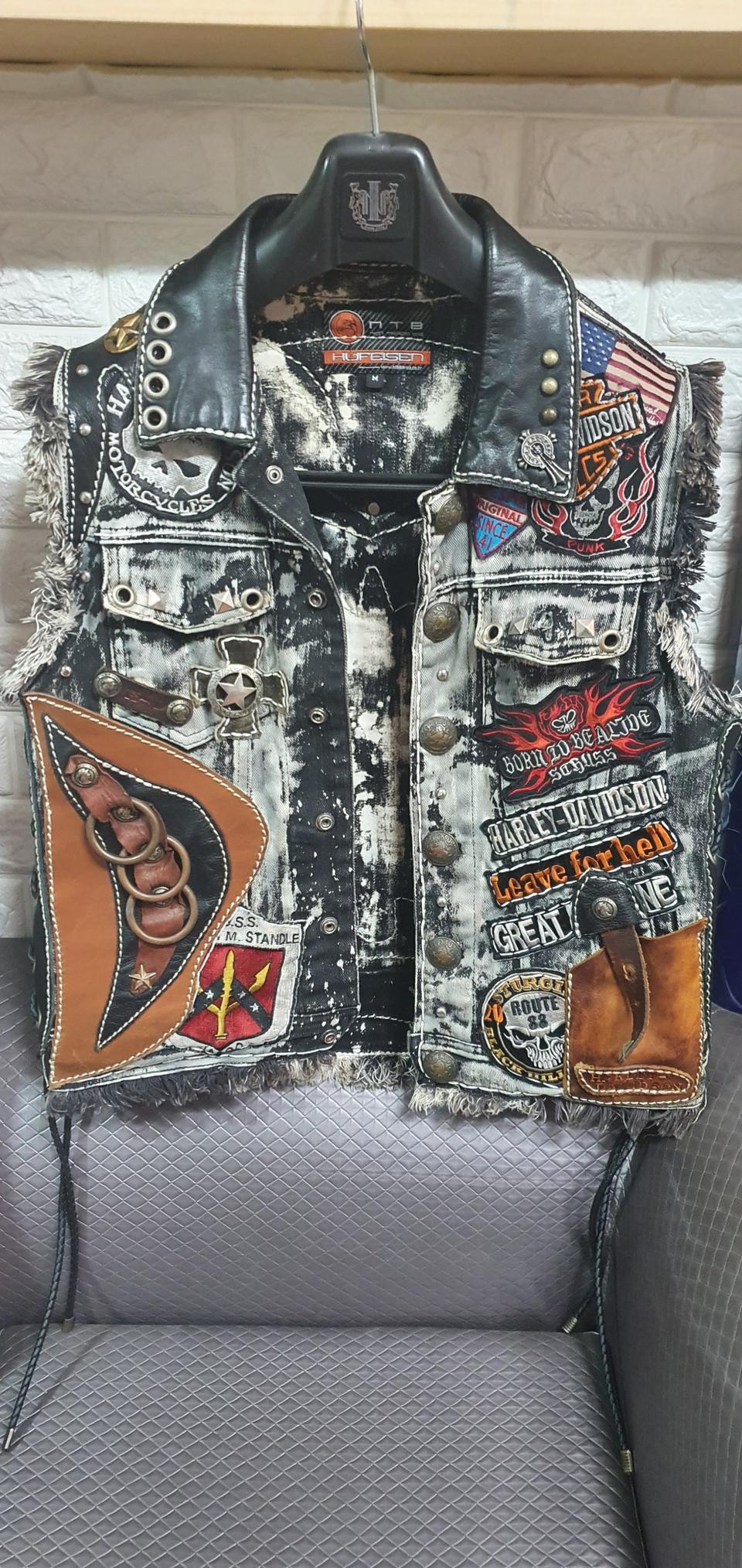 바이크조끼(할리탈때입어요)