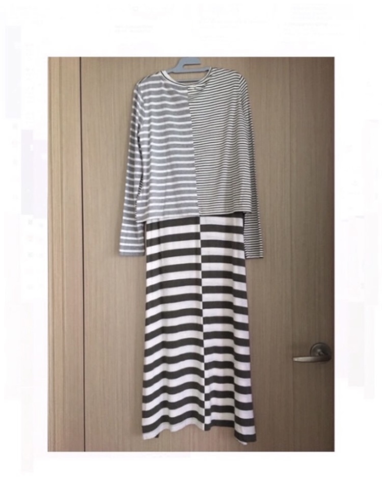 (미착용) 럭키슈에뜨 원피스+티셔츠