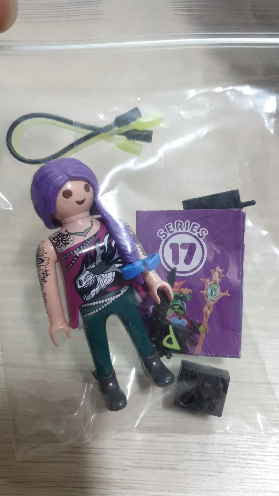 플레이모빌 미스터리피규어17  타투이스트