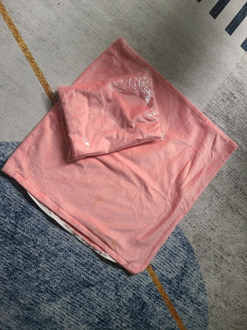 피치컬러쿠션커버두장세트