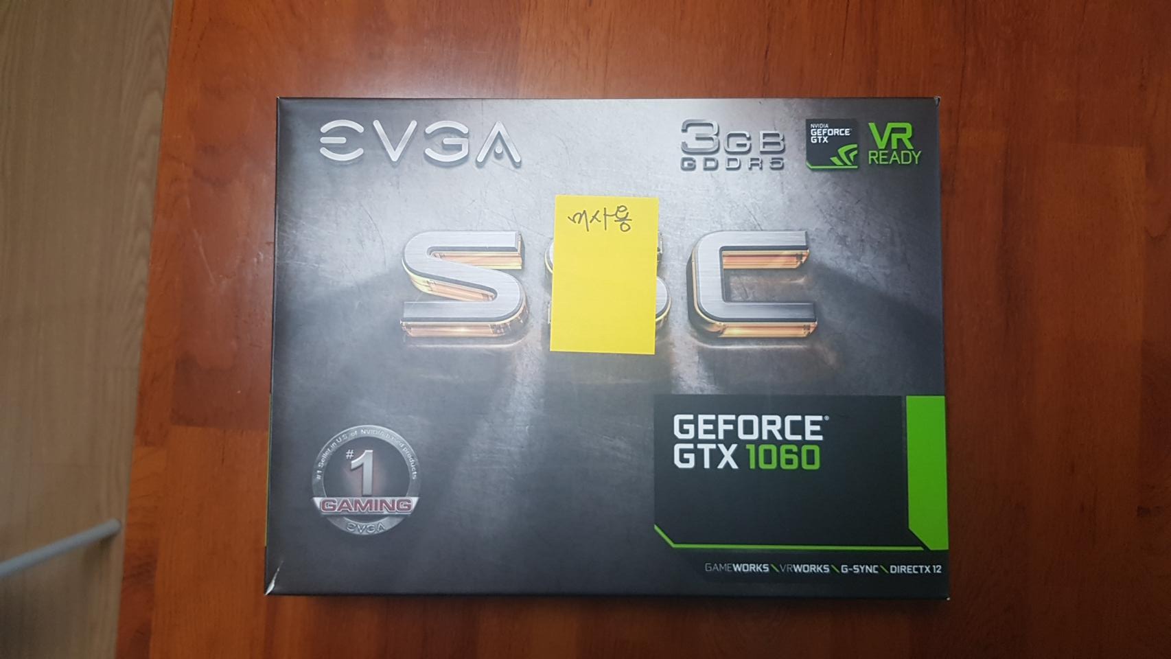 EVGA GTX1060 3GB 그래픽 카드