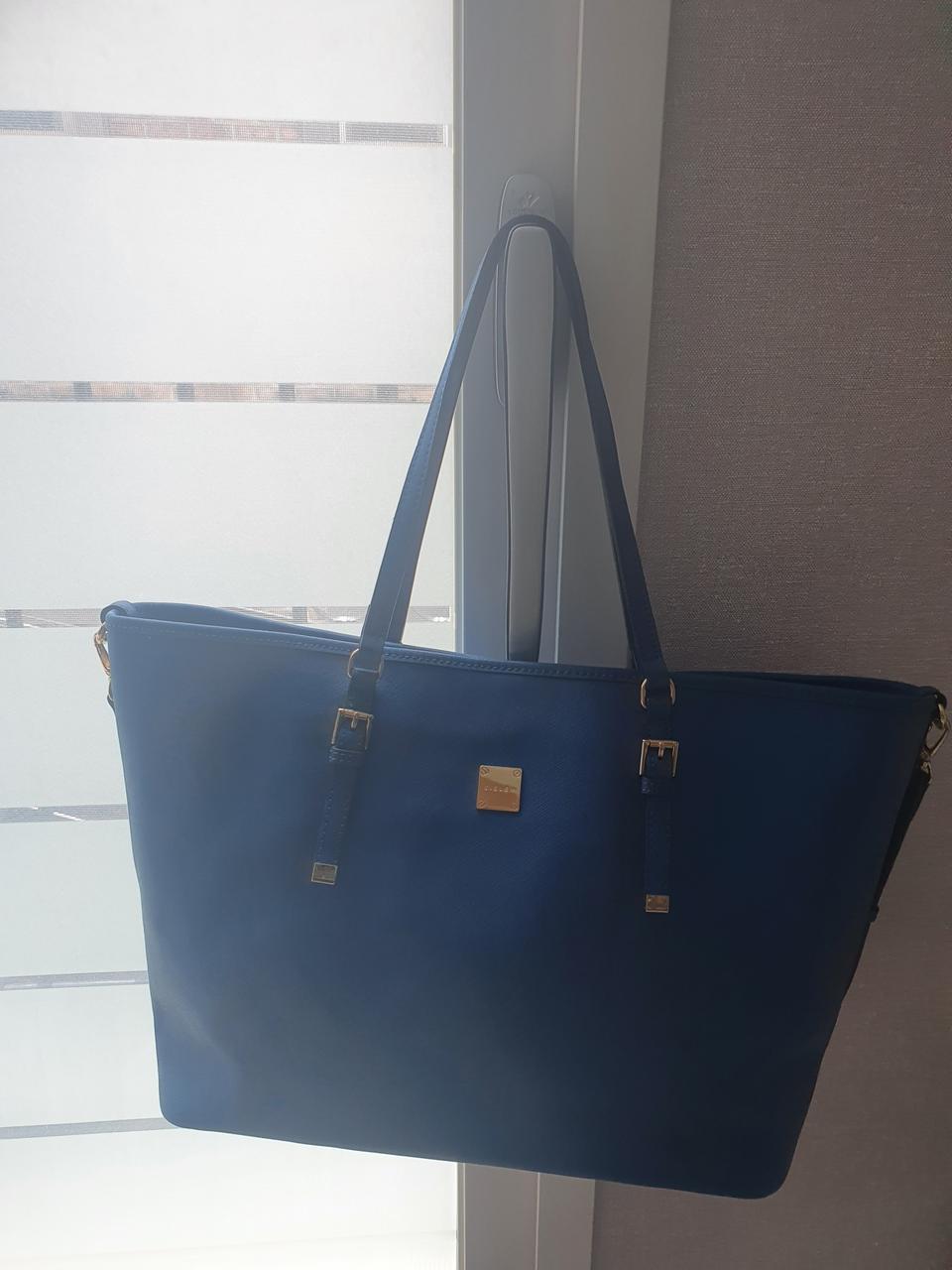 시슬리 소가죽 쇼퍼백