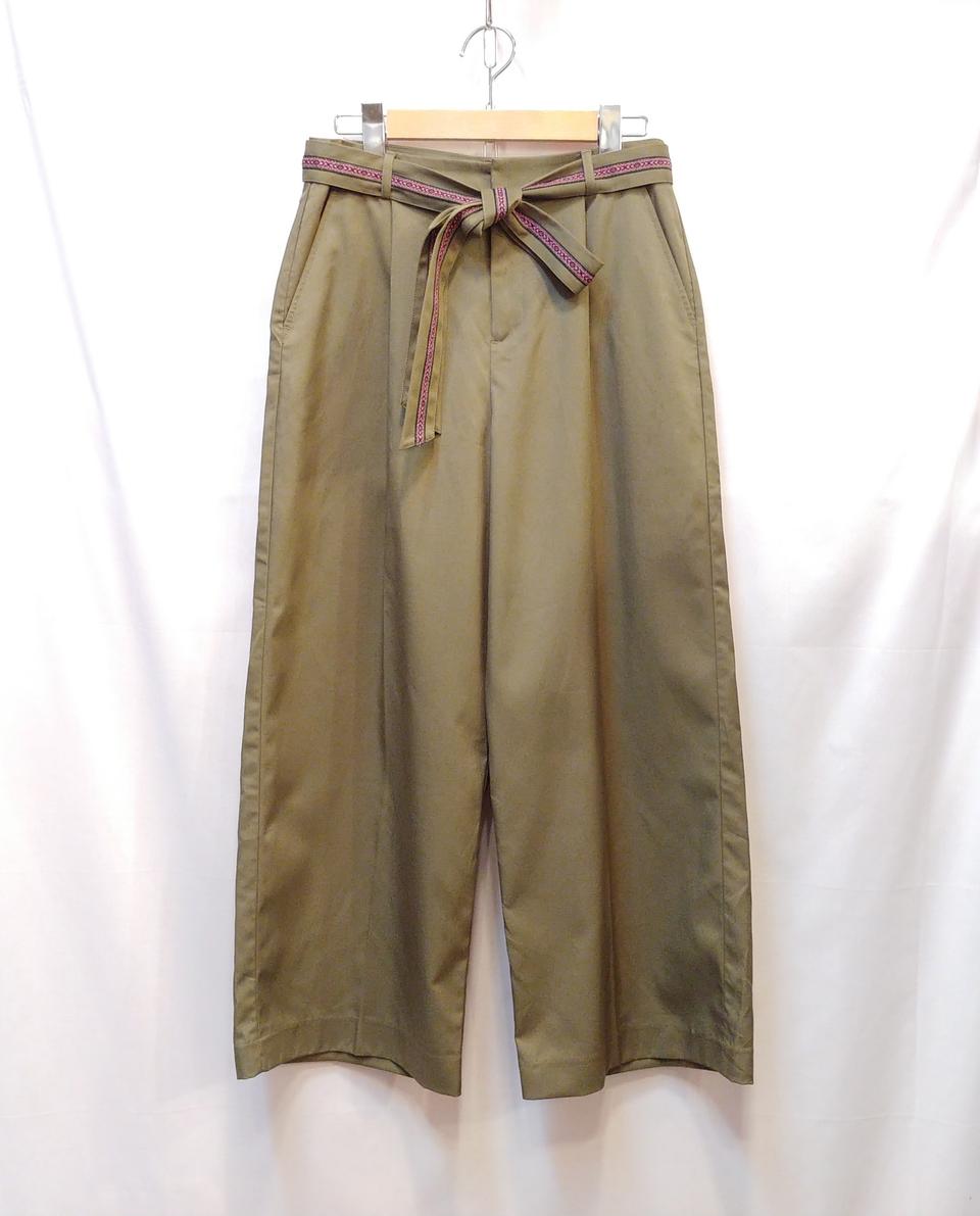 와이드 통 팬츠