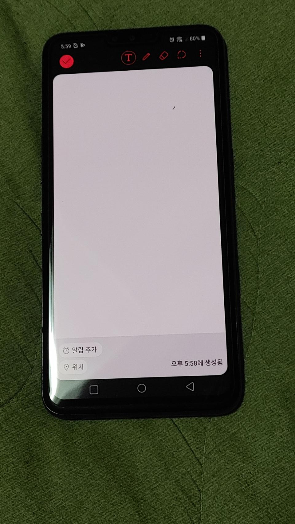 (업자아님)lg v50 스마트폰 128gb sk 판매합니다(구성품알참)
