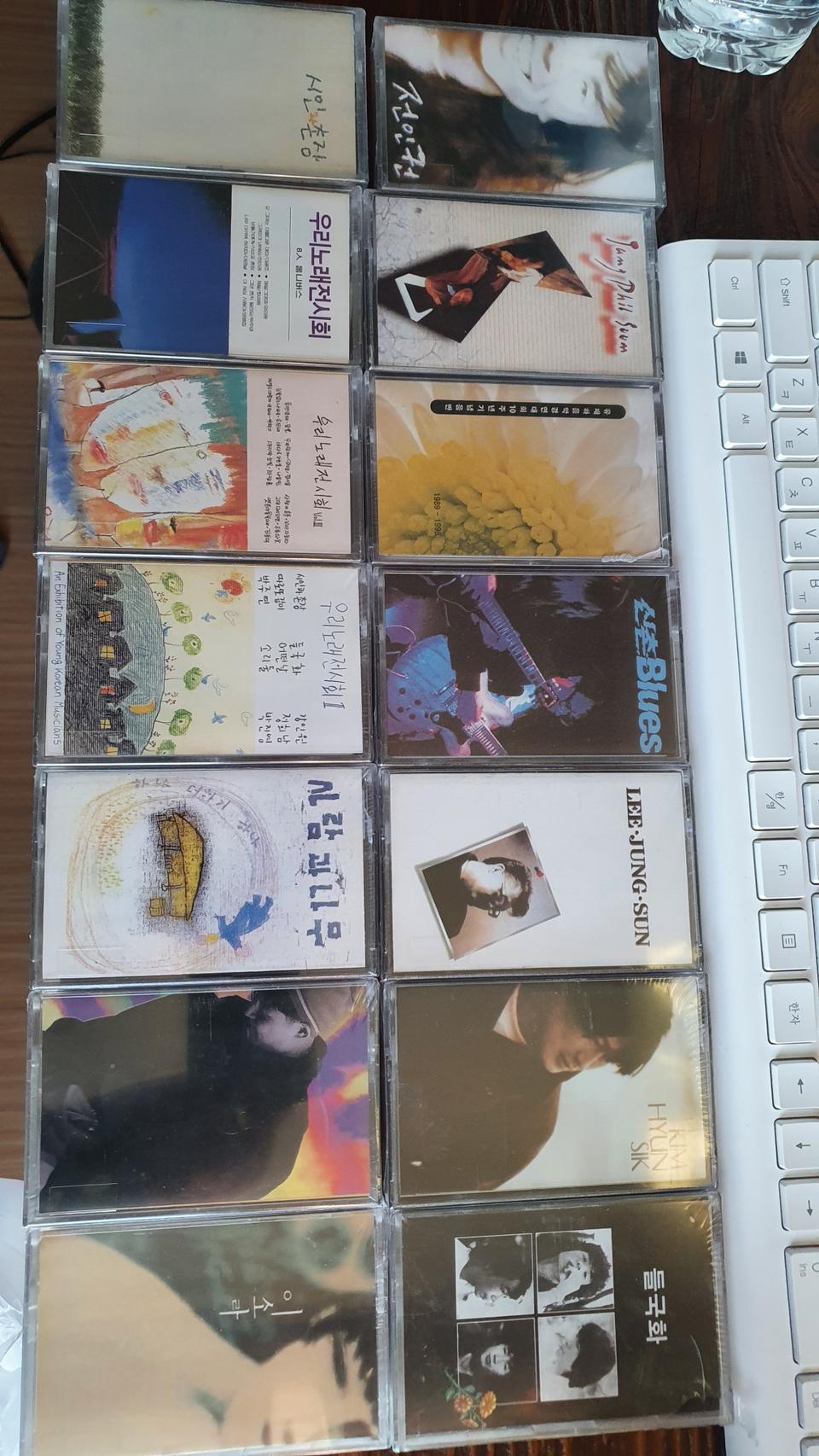 미개봉 카세트 테이프 빛과소금 들국화 장필순 이정선 김현철 이소라