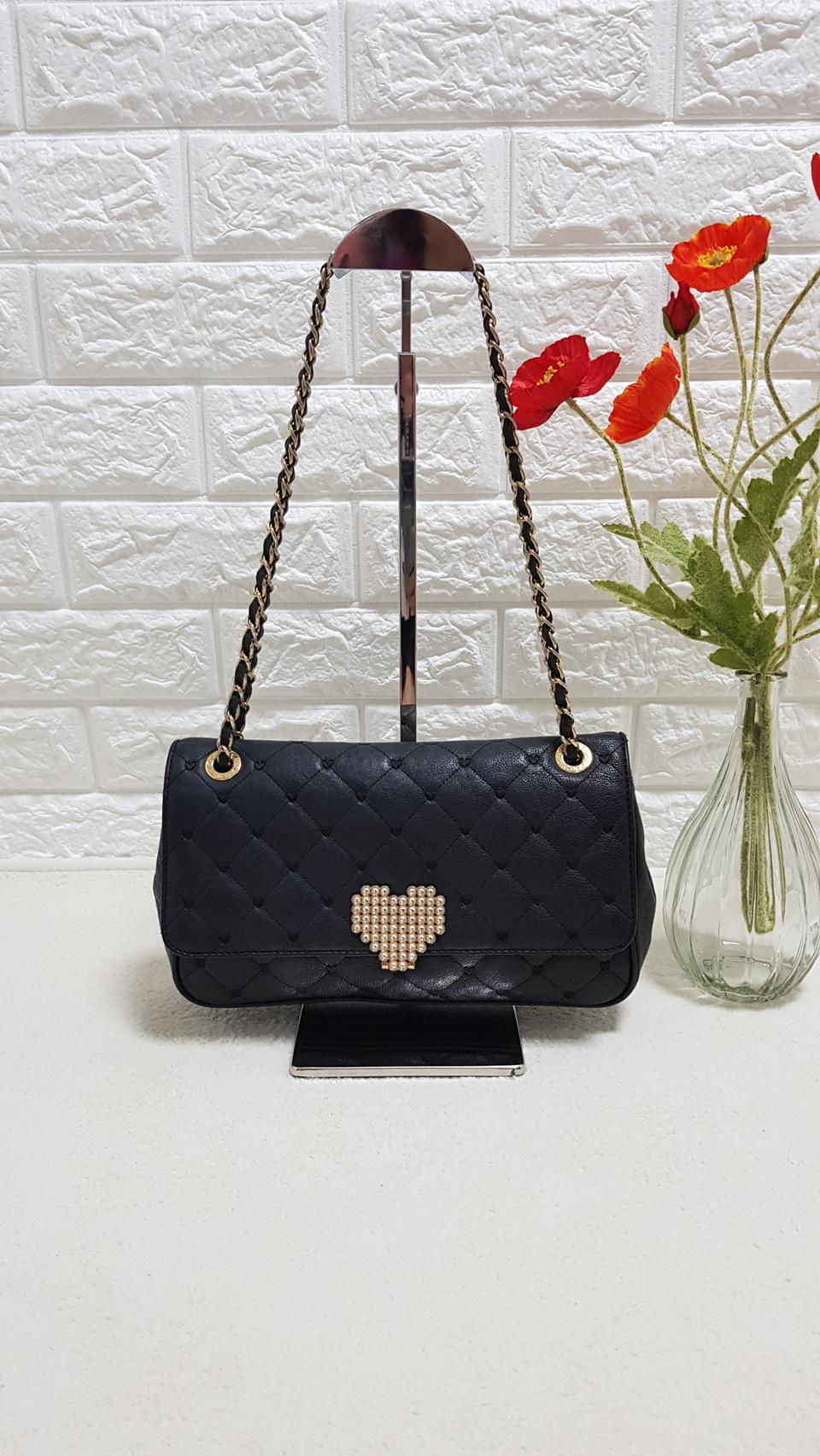 안전 LOVCAT 러브캣 하트큐빅/쳉/숄더백/정품.