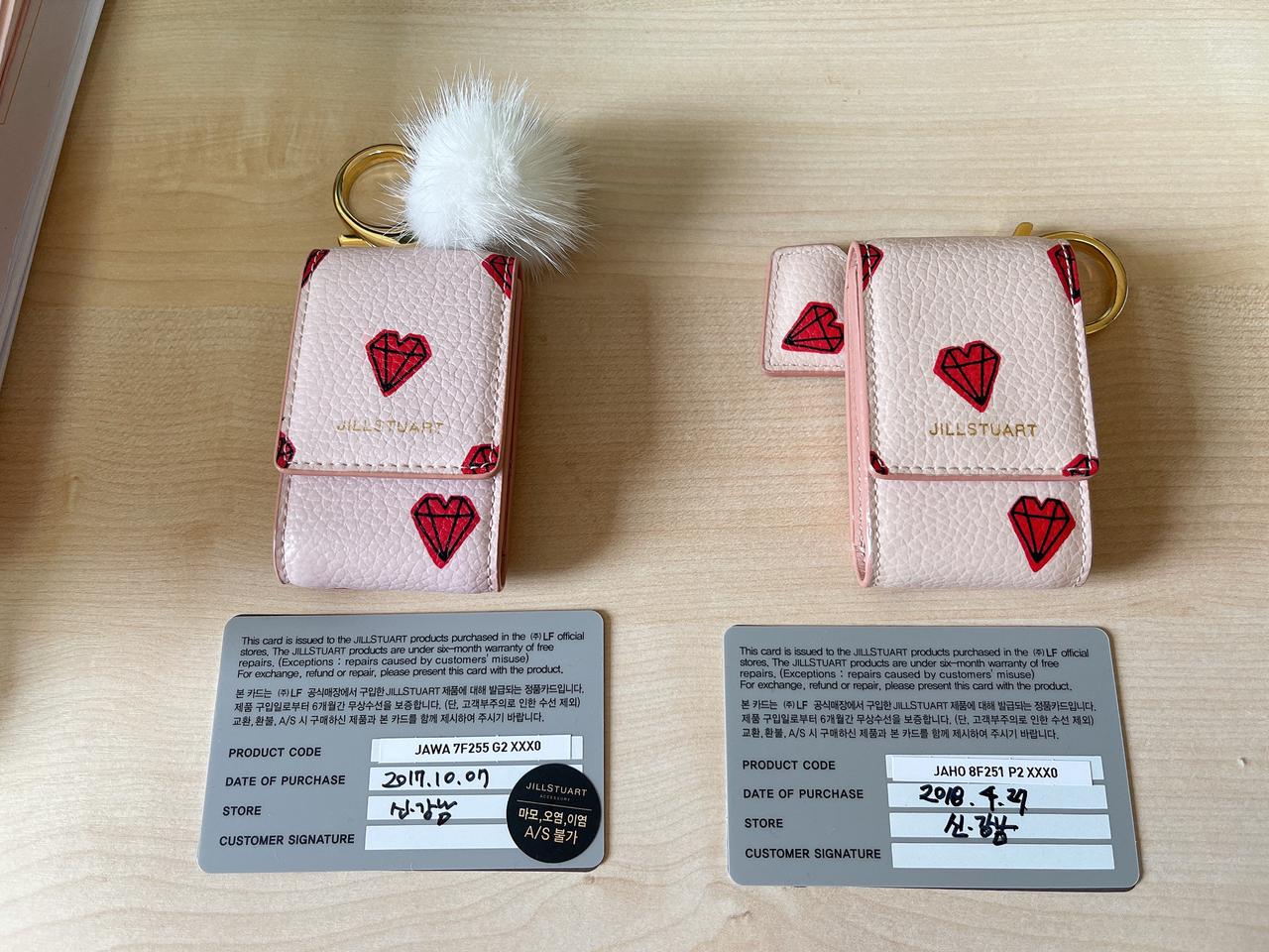 질스튜어트 스마트키홀더