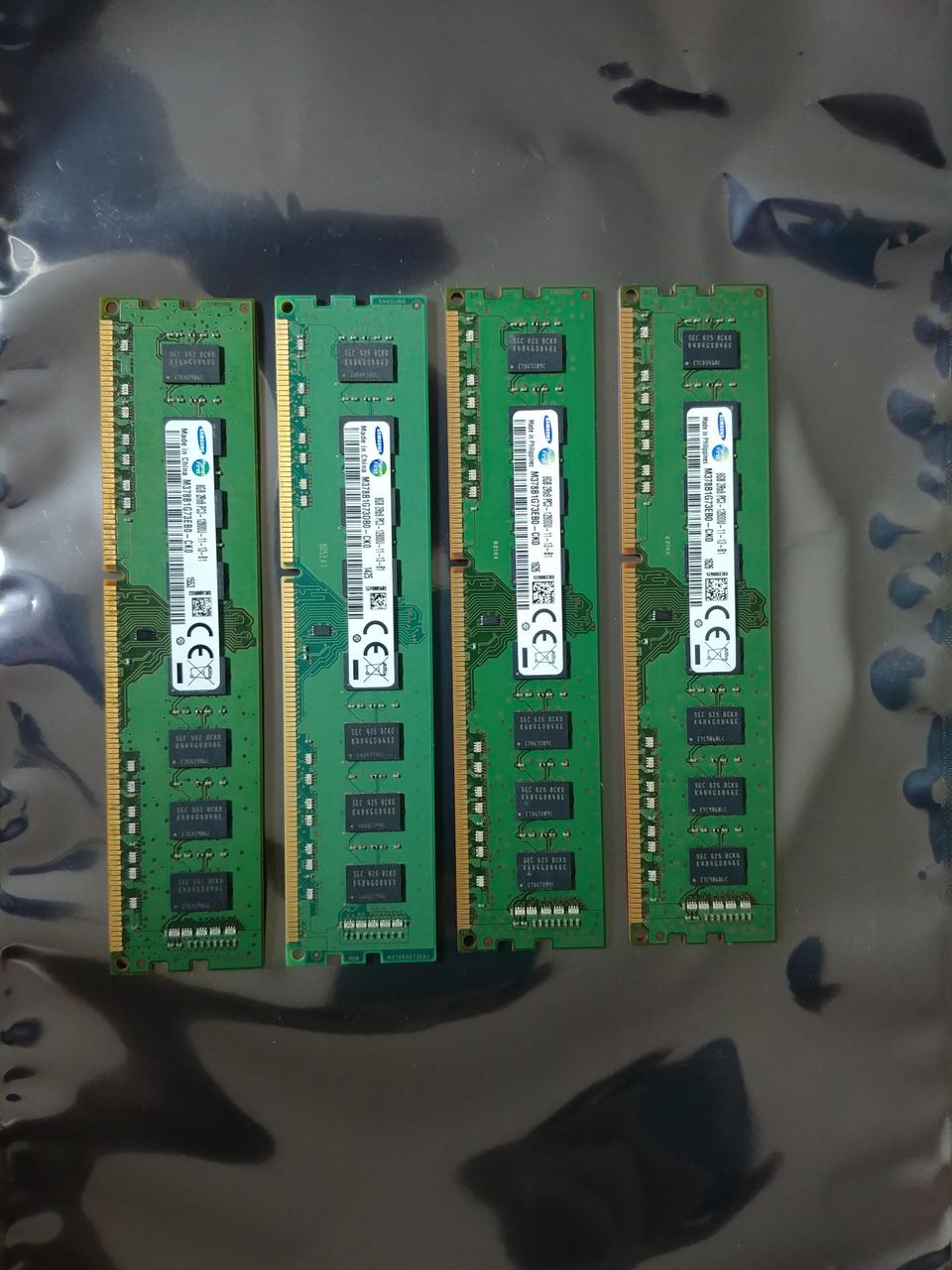 삼성 램 8G ddr3 12800U  팝니다