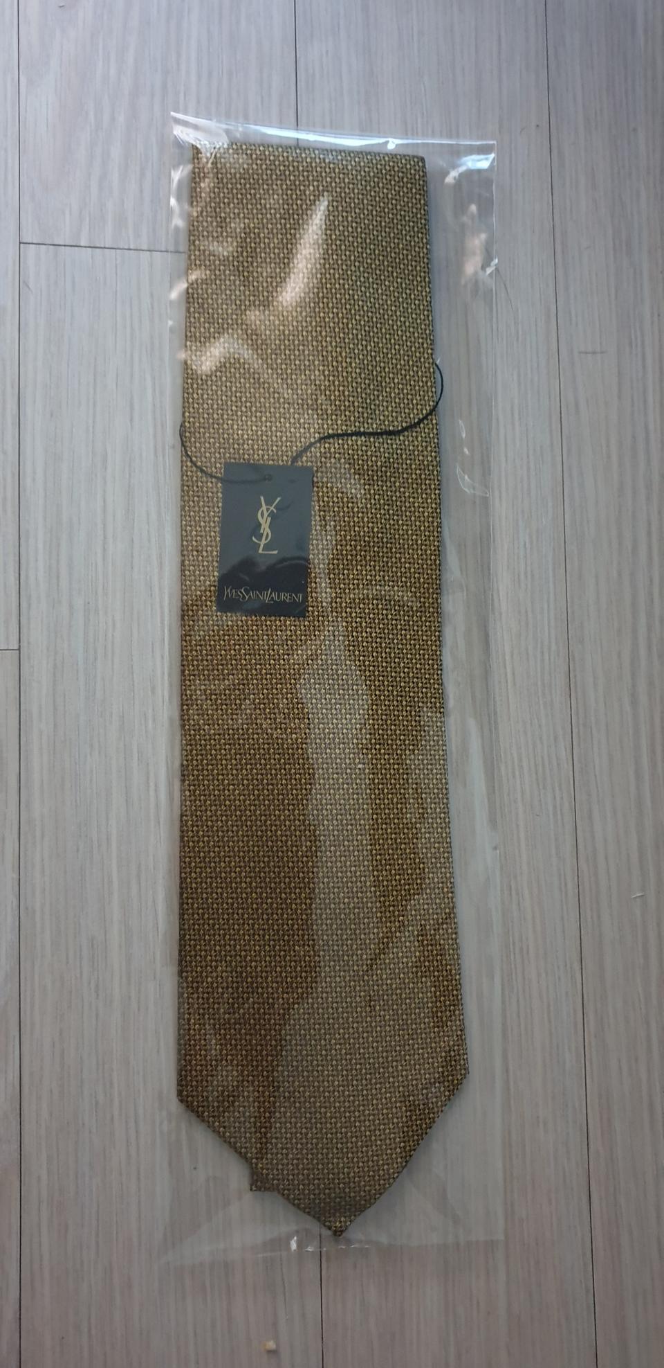 (미개봉제품) 잎색노랑 넥타이 선물추천