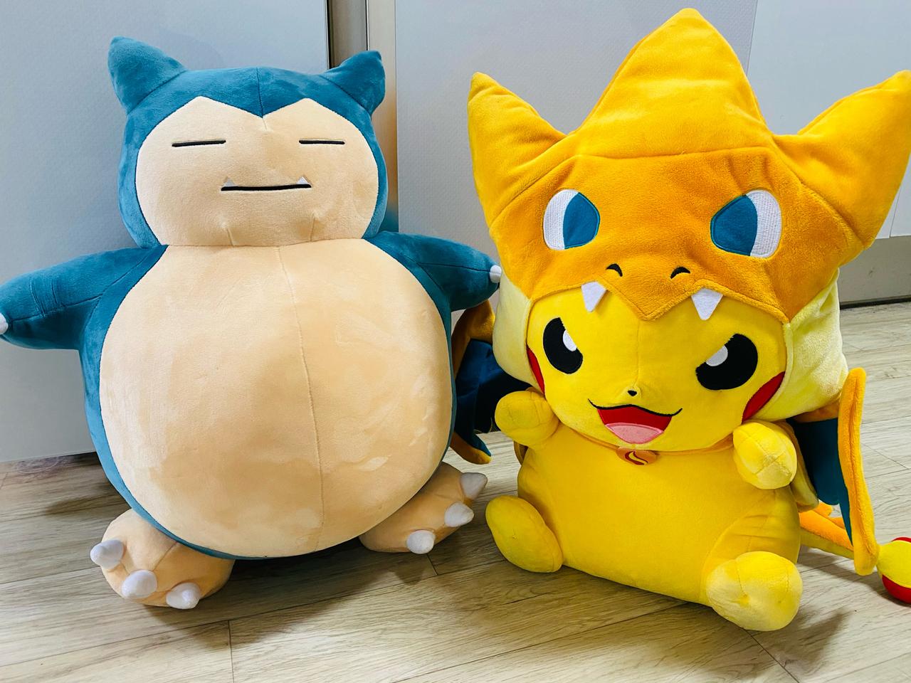 [일본 포켓몬센터 정품] 메가도쿄 리자몽, 잠만보 대형