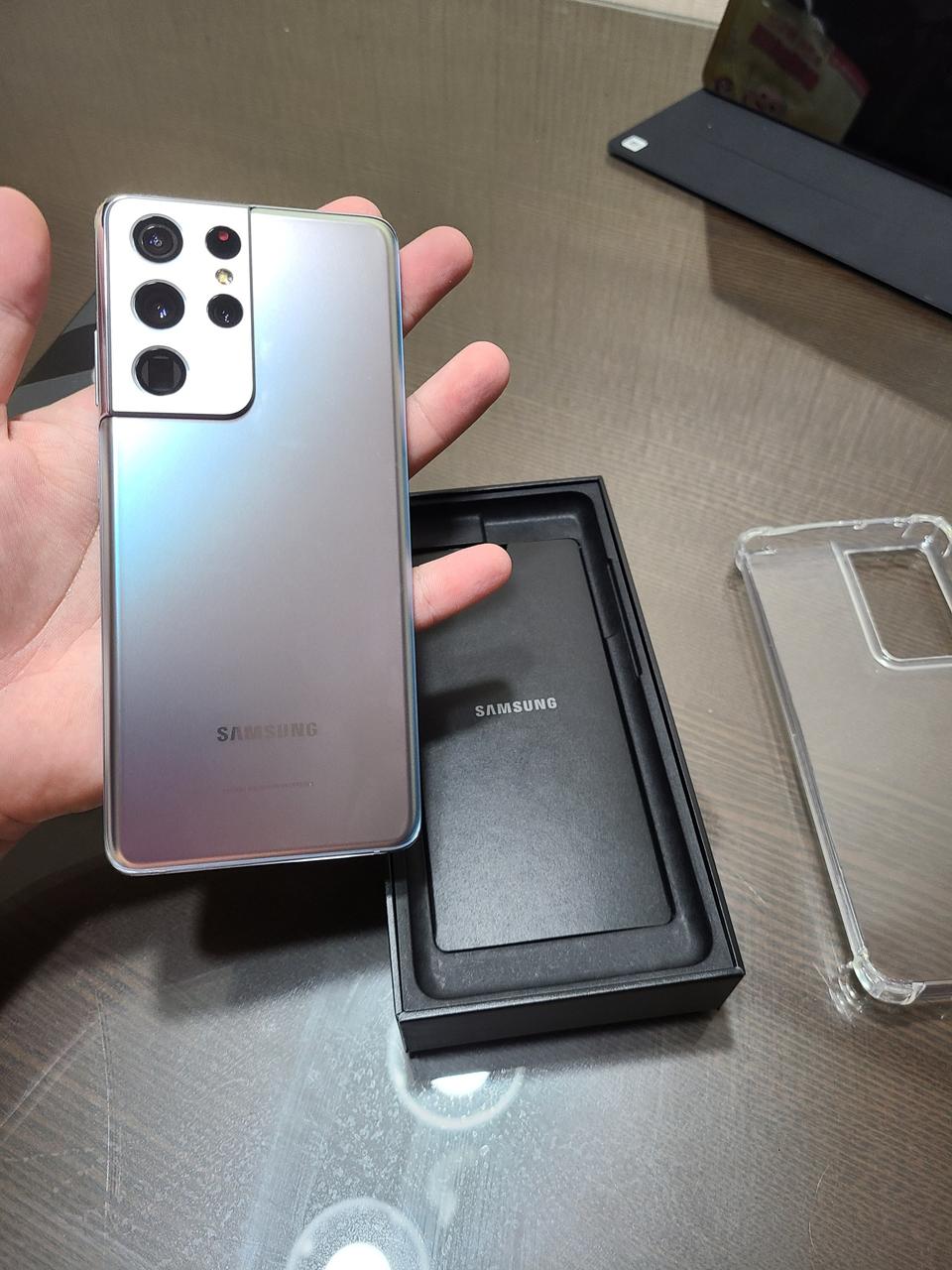 갤럭시 S21 울트라 256기가 팬텀실버