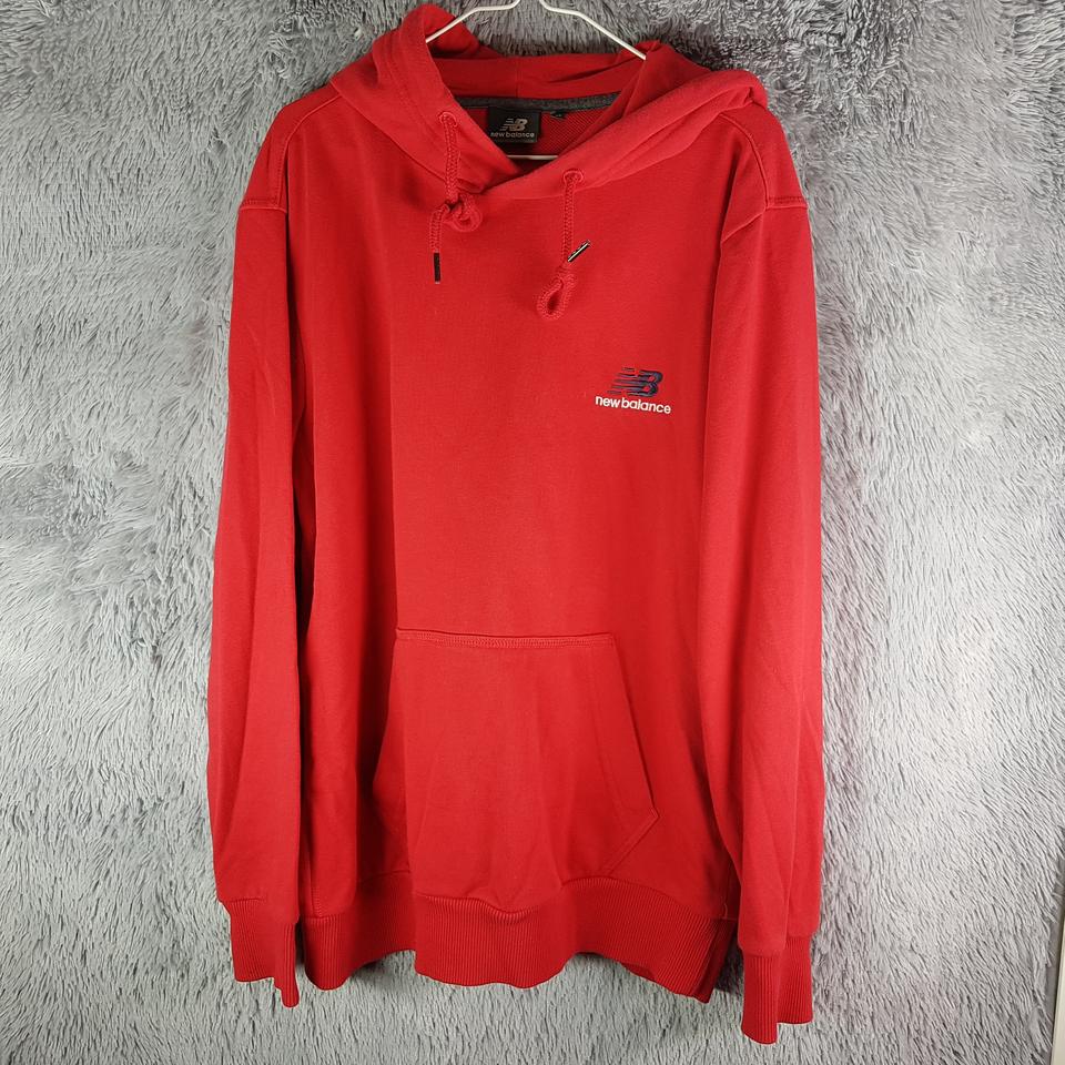 정품 뉴발 뉴발란스 후드티 후드 남녀공용 레드 95사이즈
