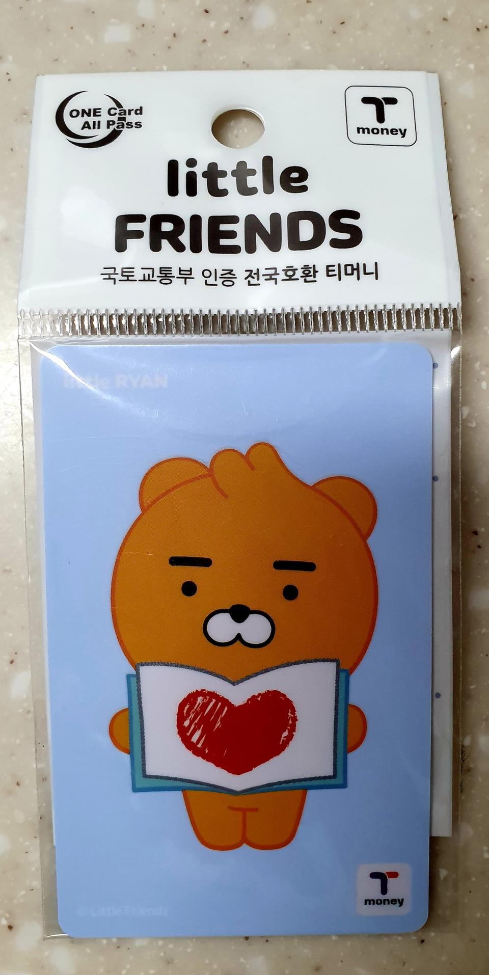 카카오프렌즈 교통카드