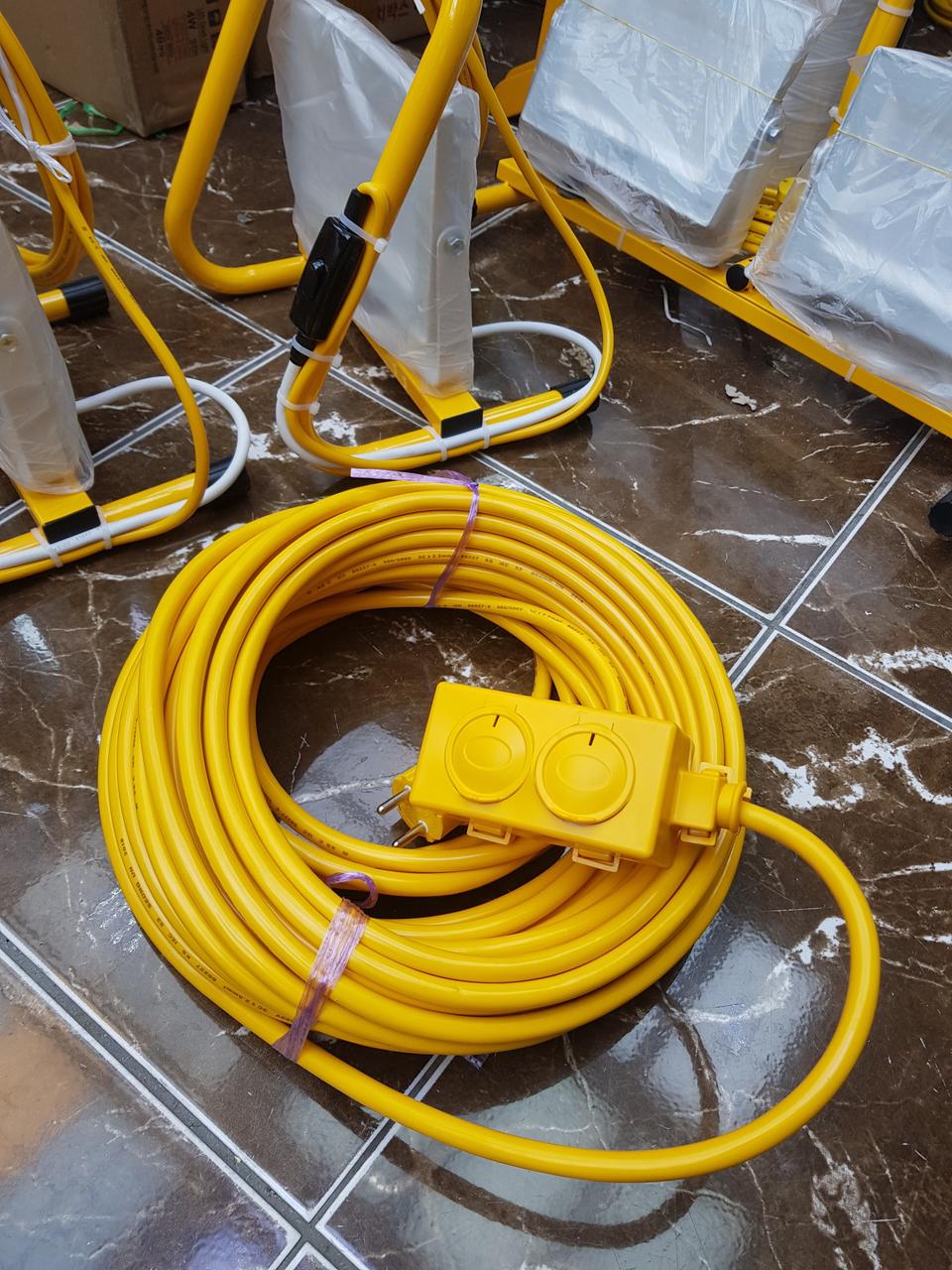 연장선 리드선 작업선 연장코드 작업선