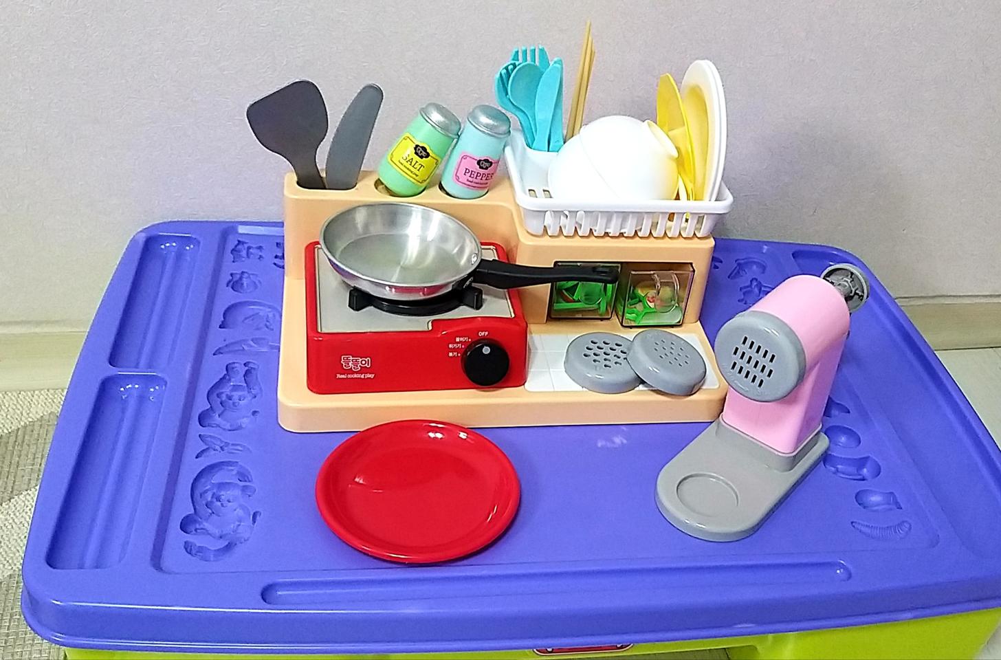 플레이도우 + 똘똘이 도우 면 장난감