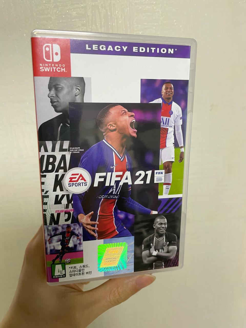 닌텐도 스위치 피파21 타이틀